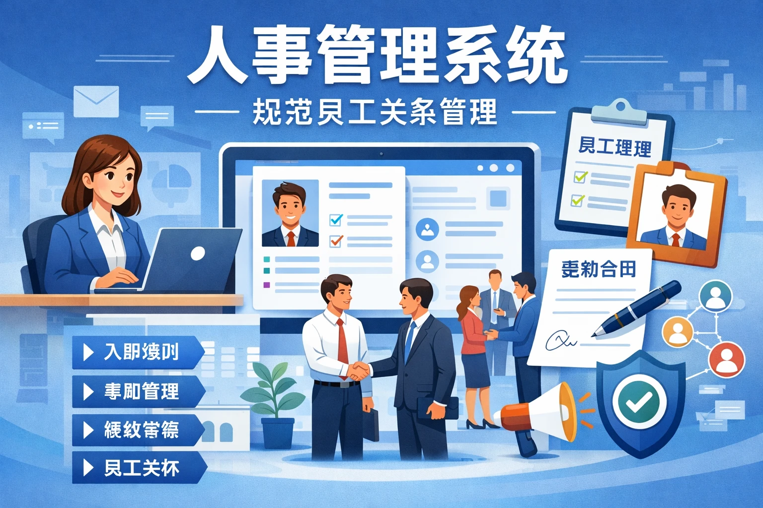 人事管理系统:规范员工关系管理