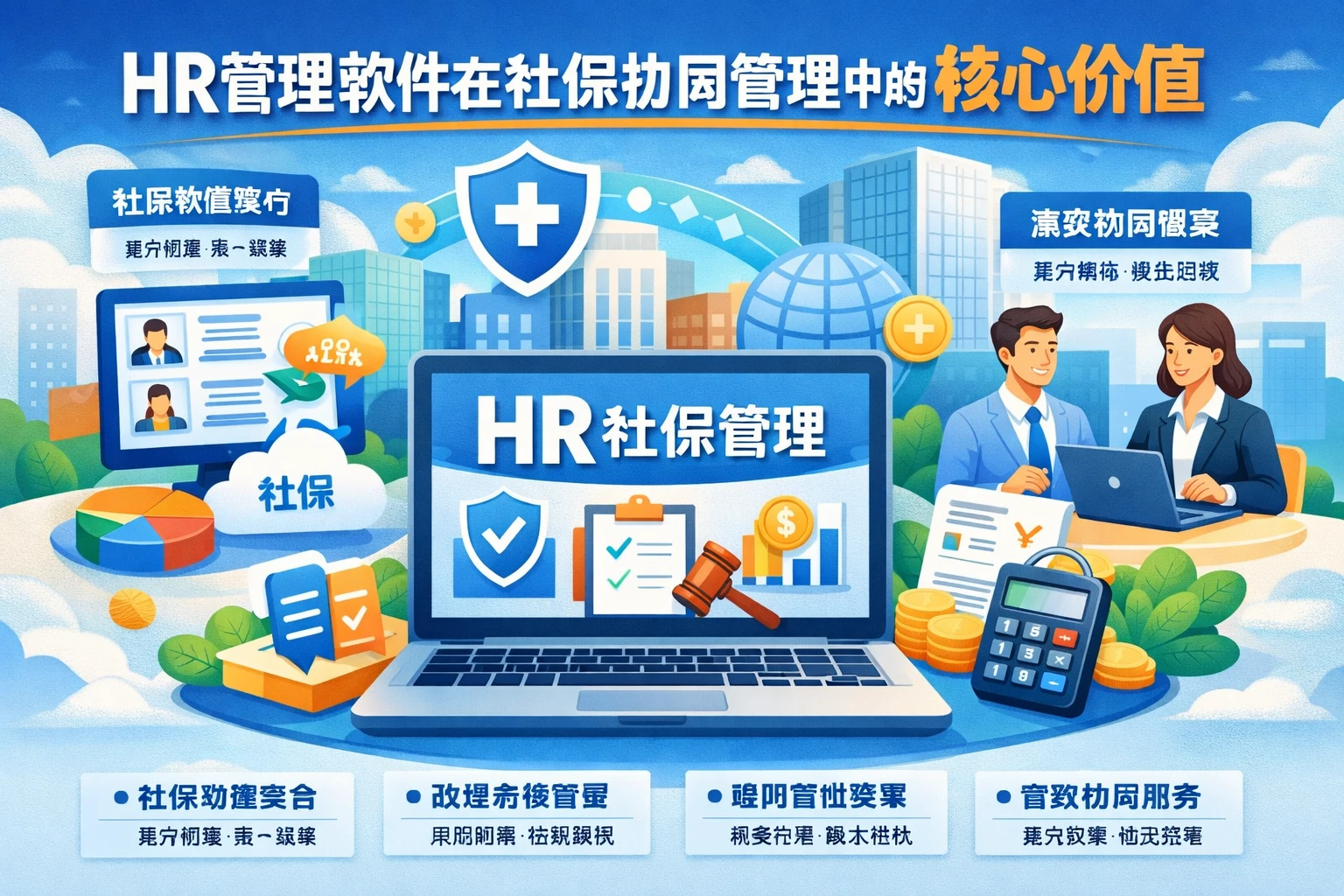HR管理软件在社保协同管理中的核心价值
