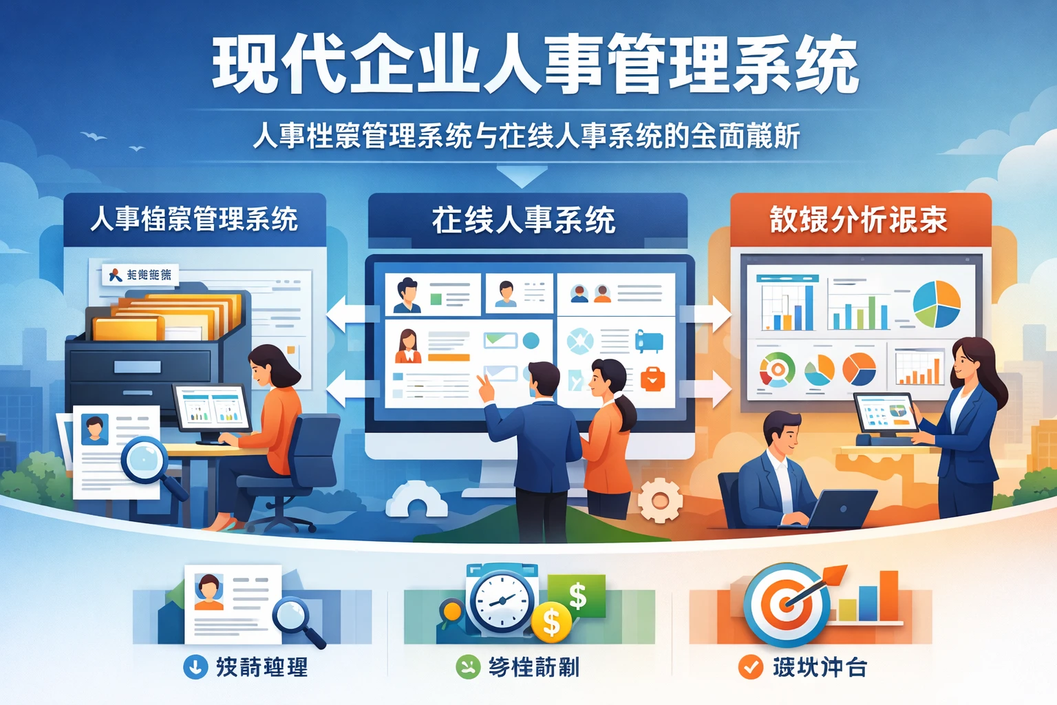 现代企业人事管理系统、人事档案管理系统与在线人事系统的全面解析