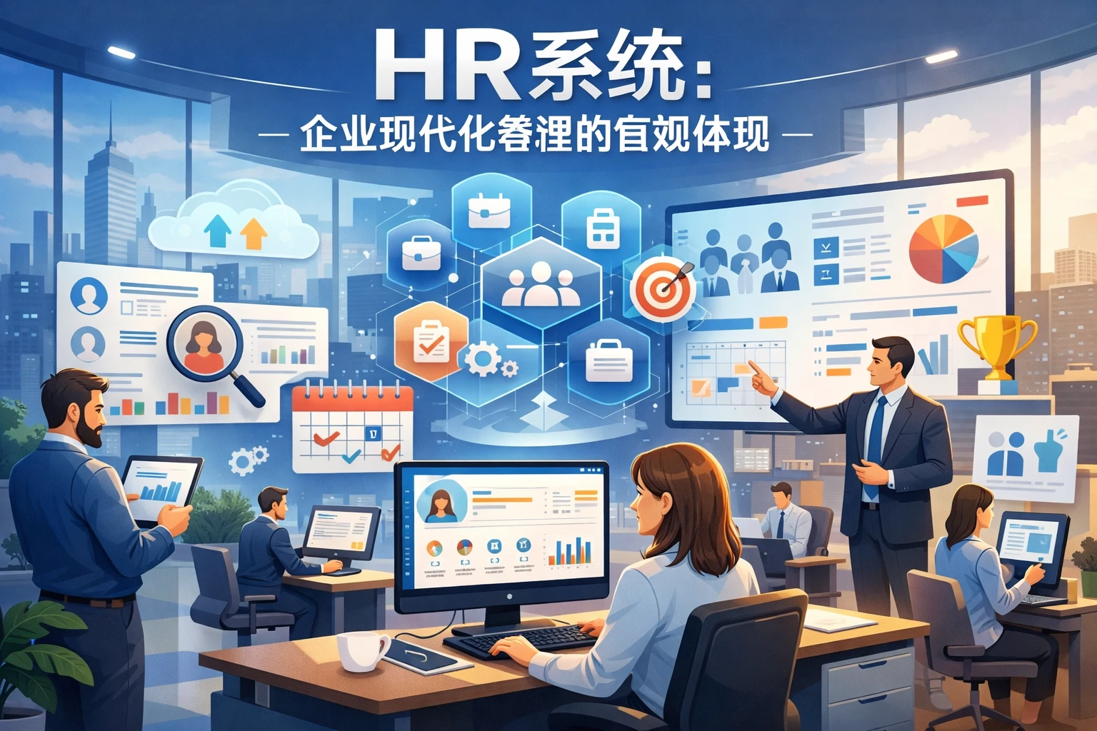HR系统：企业现代化管理的直观体现