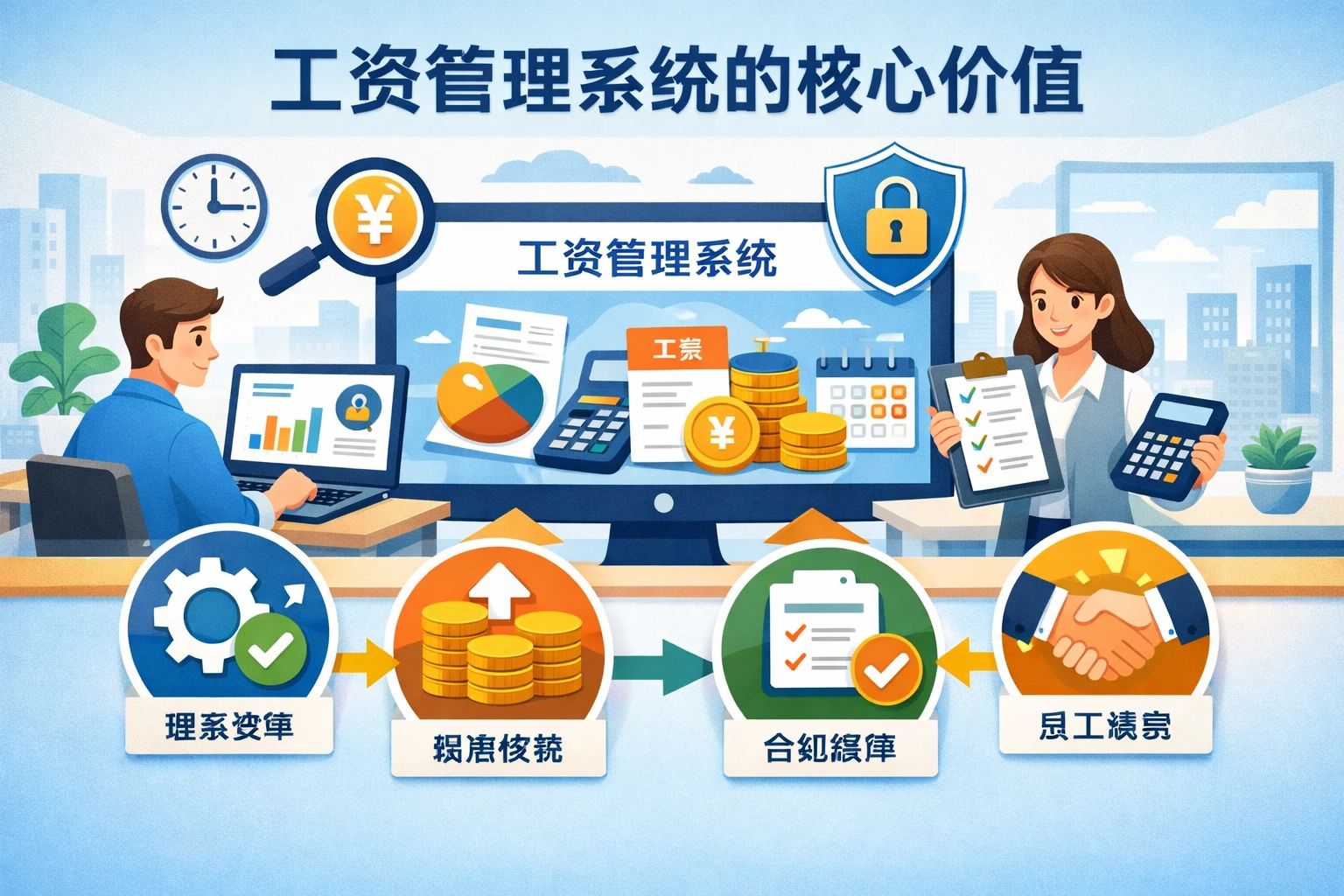 工资管理系统的核心价值