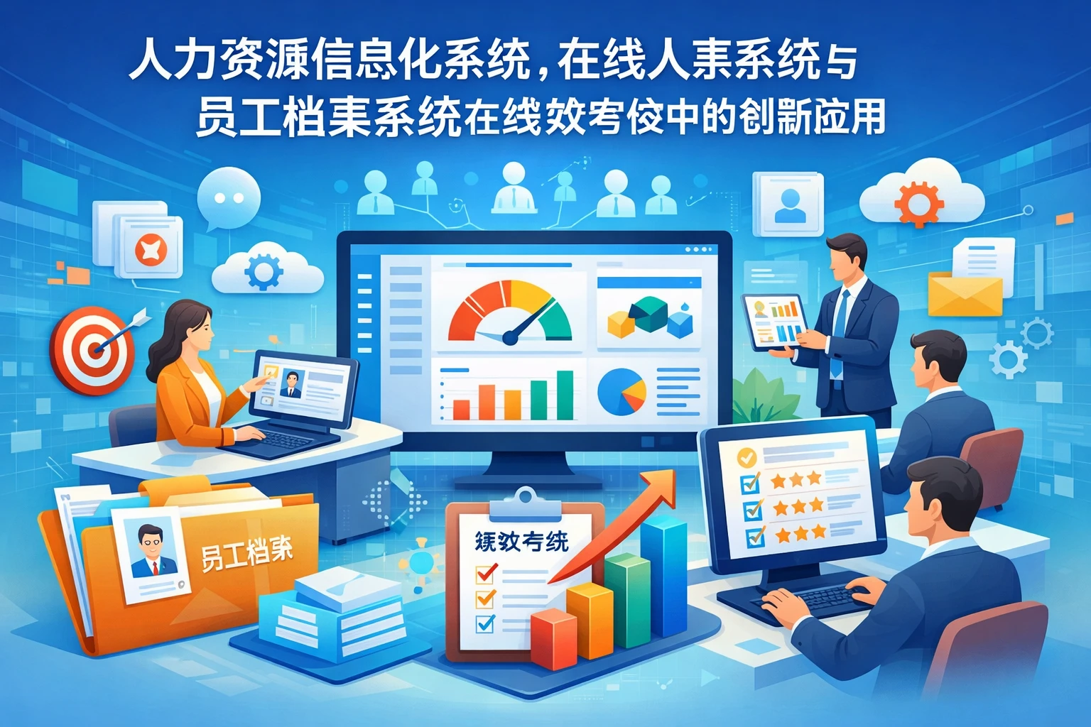 人力资源信息化系统、在线人事系统与员工档案系统在绩效考核中的创新应用