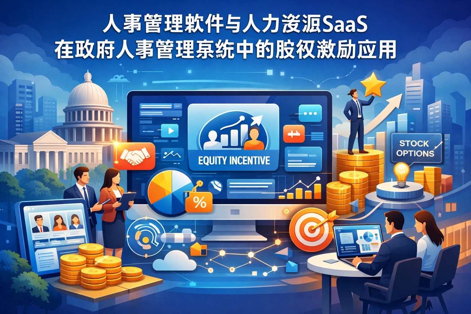 人事管理软件与人力资源SaaS在政府人事管理系统中的股权激励应用
