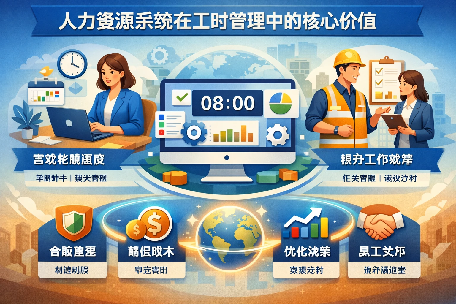 人力资源系统在工时管理中的核心价值