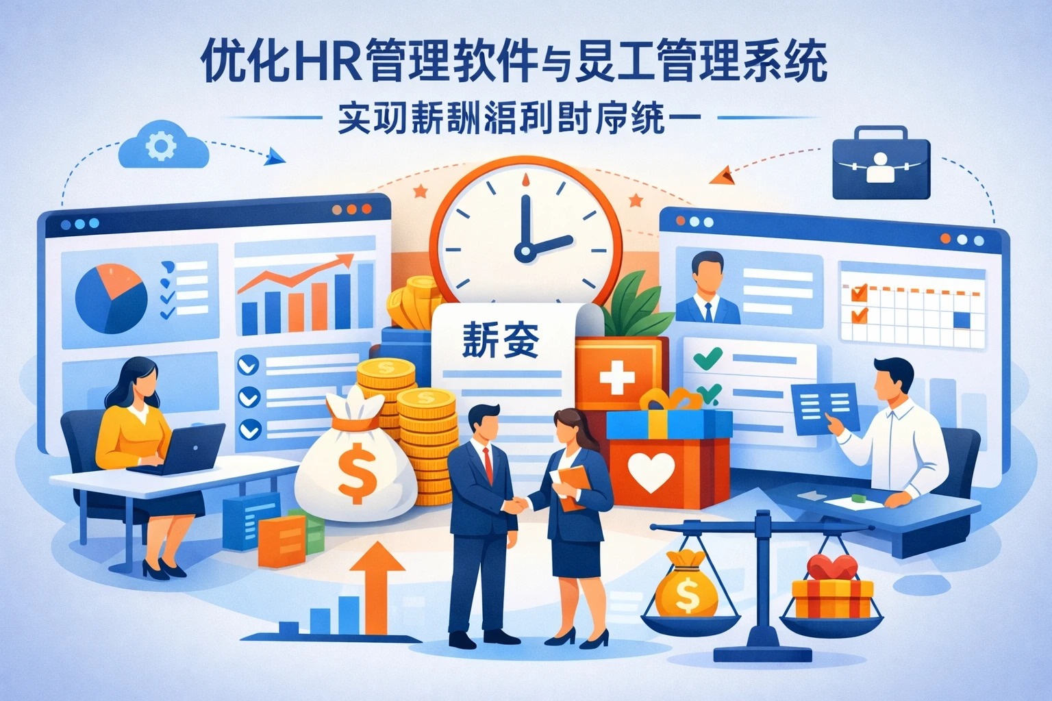 优化HR管理软件与员工管理系统,实现薪酬福利时序统一
