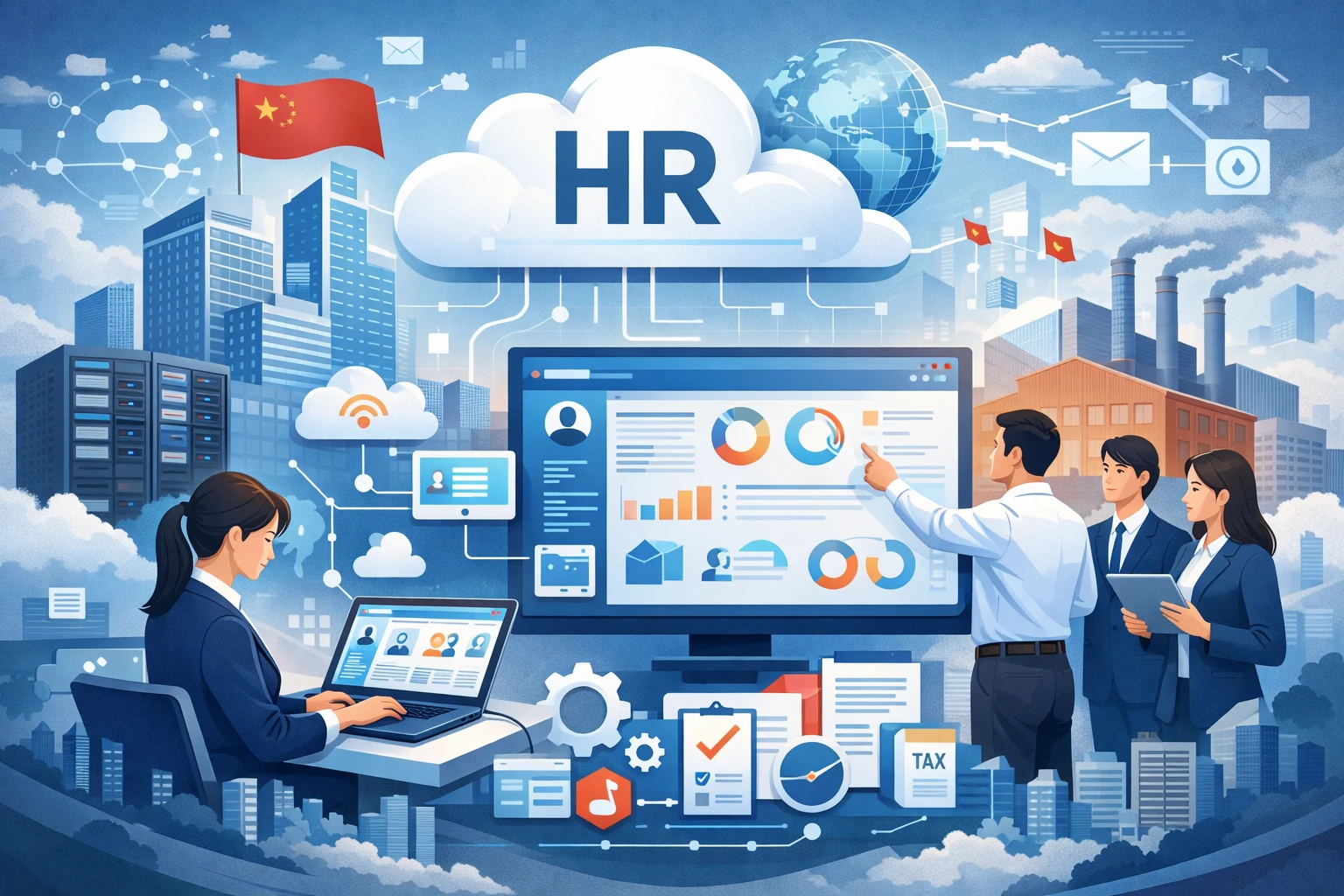 人事管理软件与云端HR系统:国企人力资源系统的现代化转型之路