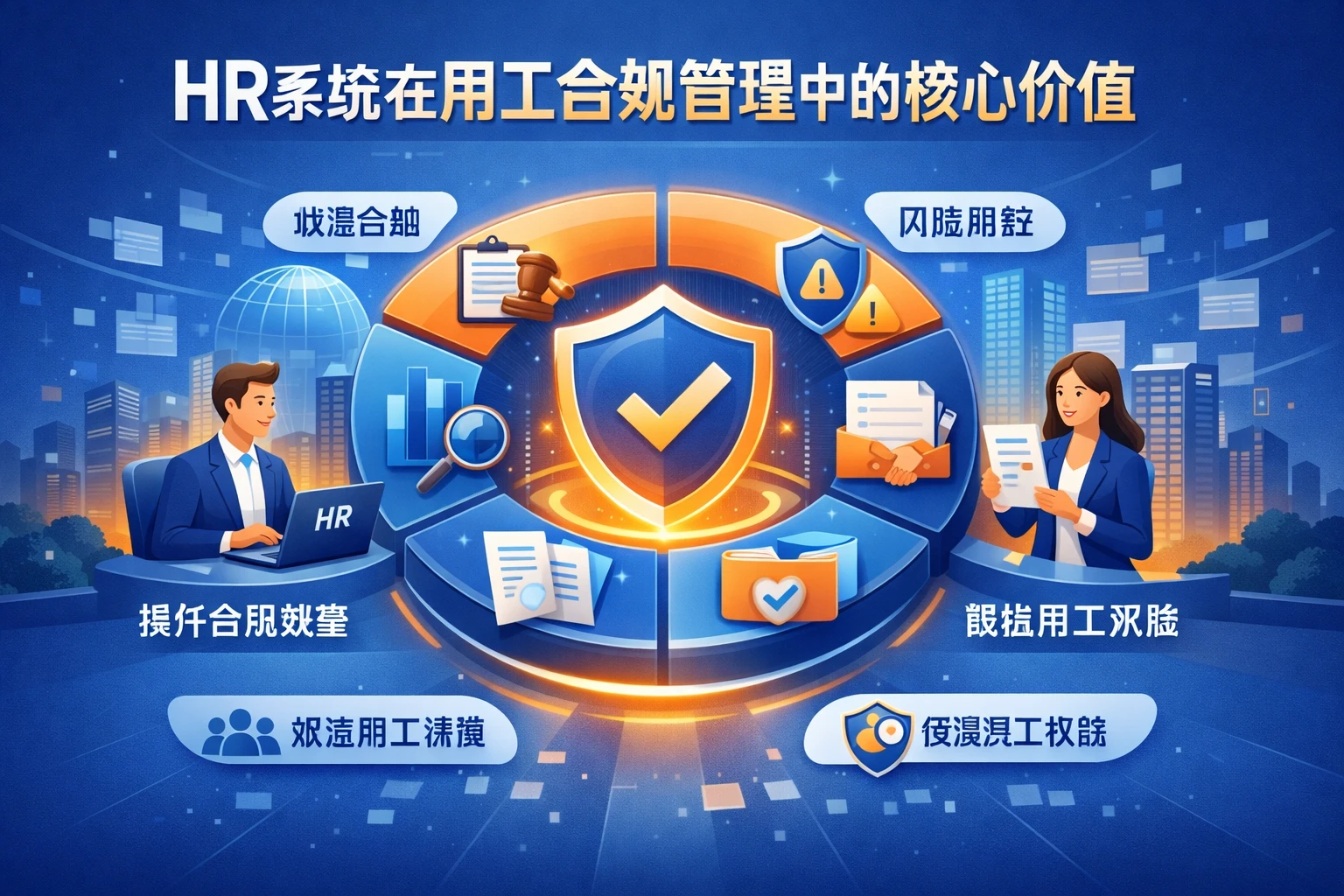 HR系统在用工合规管理中的核心价值
