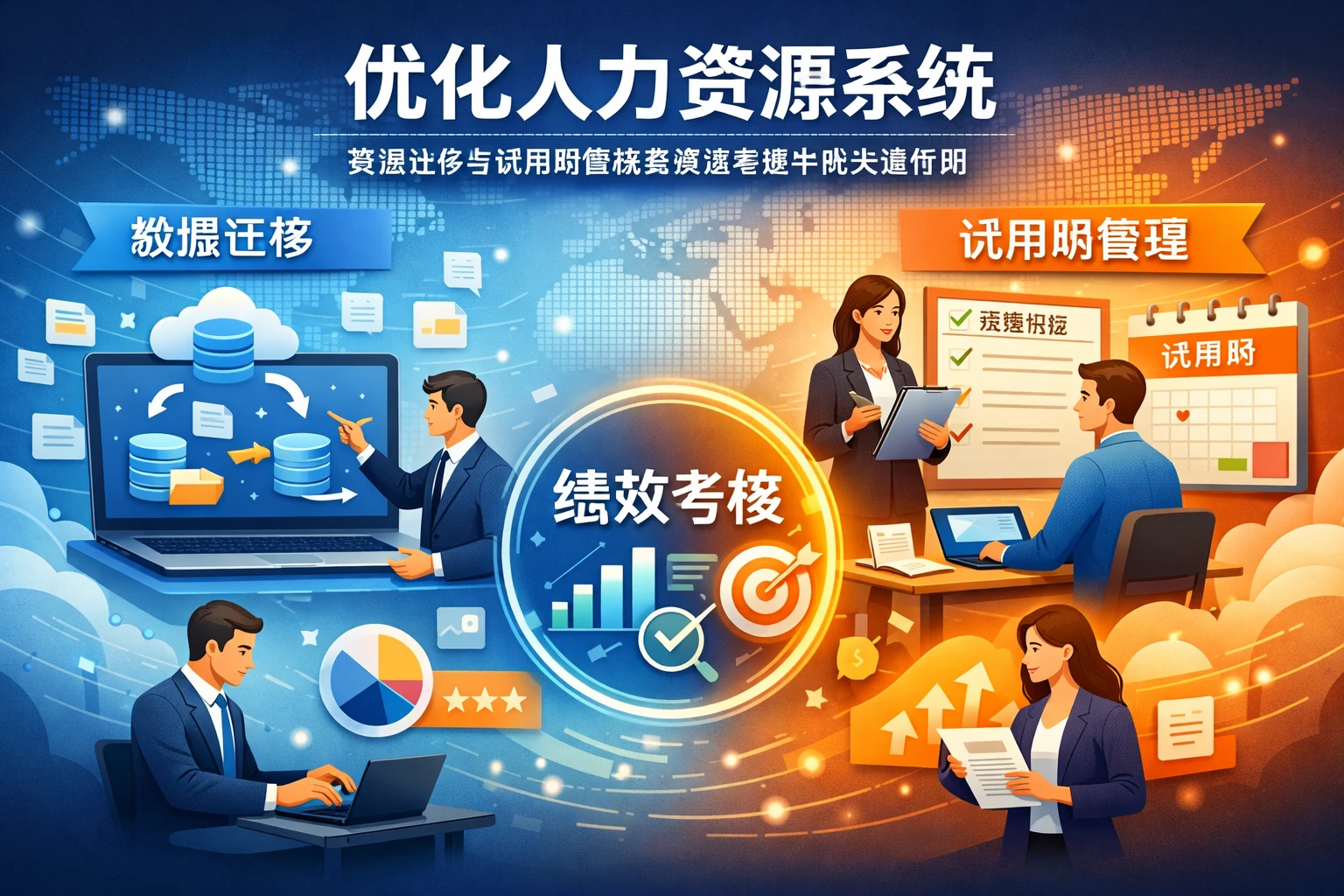 优化人力资源系统:数据迁移与试用期管理在绩效考核中的关键作用