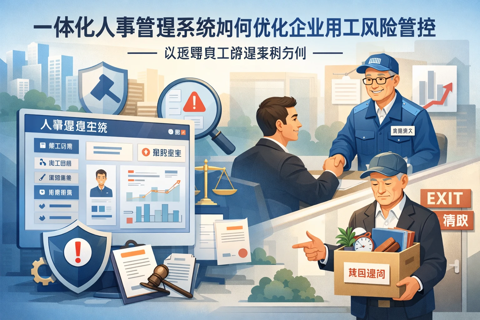一体化人事管理系统如何优化企业用工风险管控——以返聘员工辞退案例为例