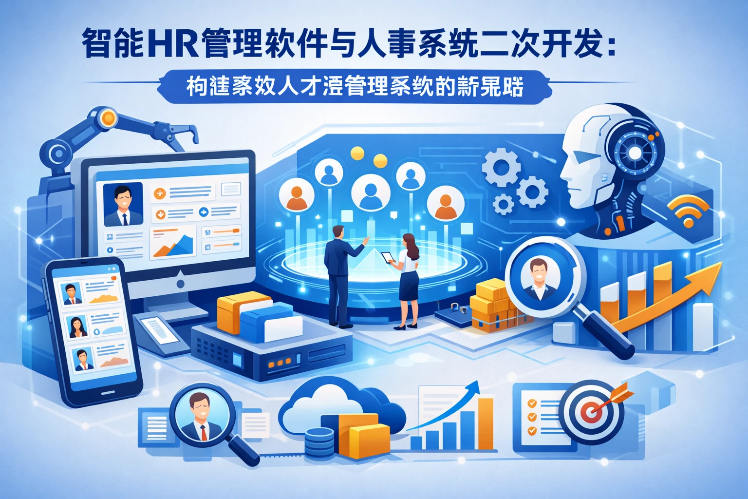 智能HR管理软件与人事系统二次开发：构建高效人才库管理系统的新策略