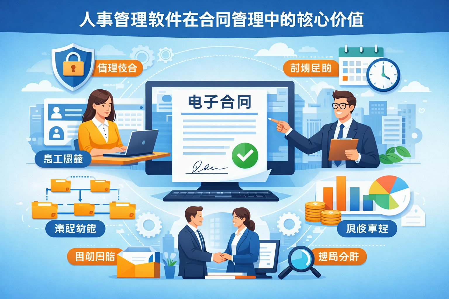 人事管理软件在合同管理中的核心价值