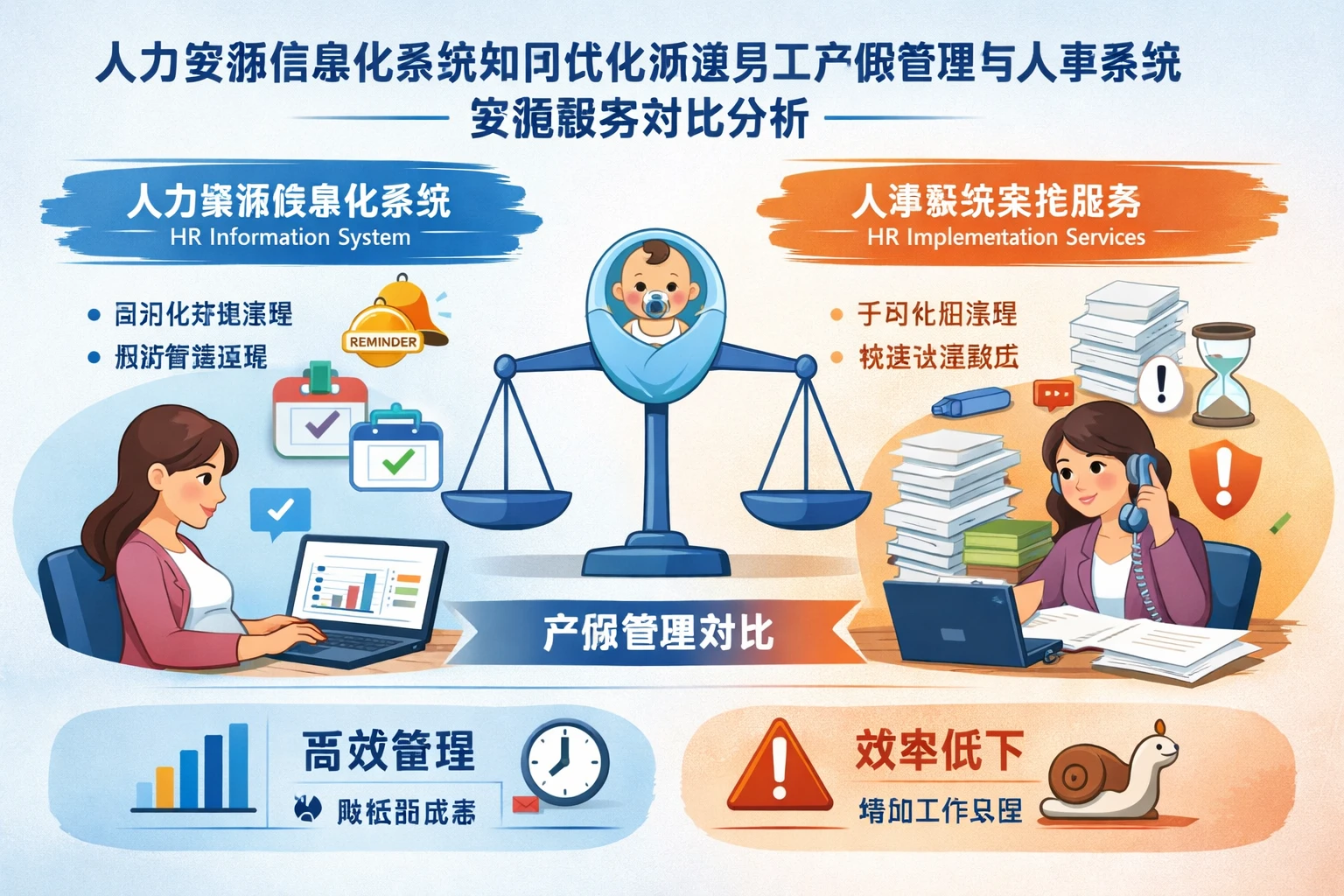 人力资源信息化系统如何优化派遣员工产假管理与人事系统实施服务对比分析