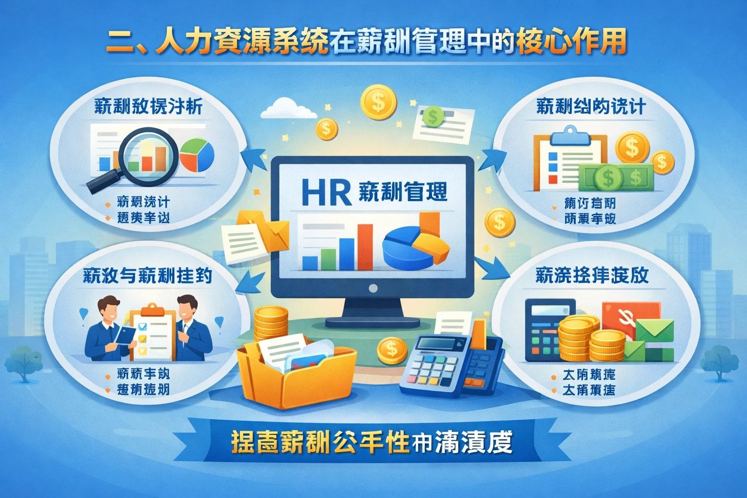 二、人力资源系统在薪酬管理中的核心作用