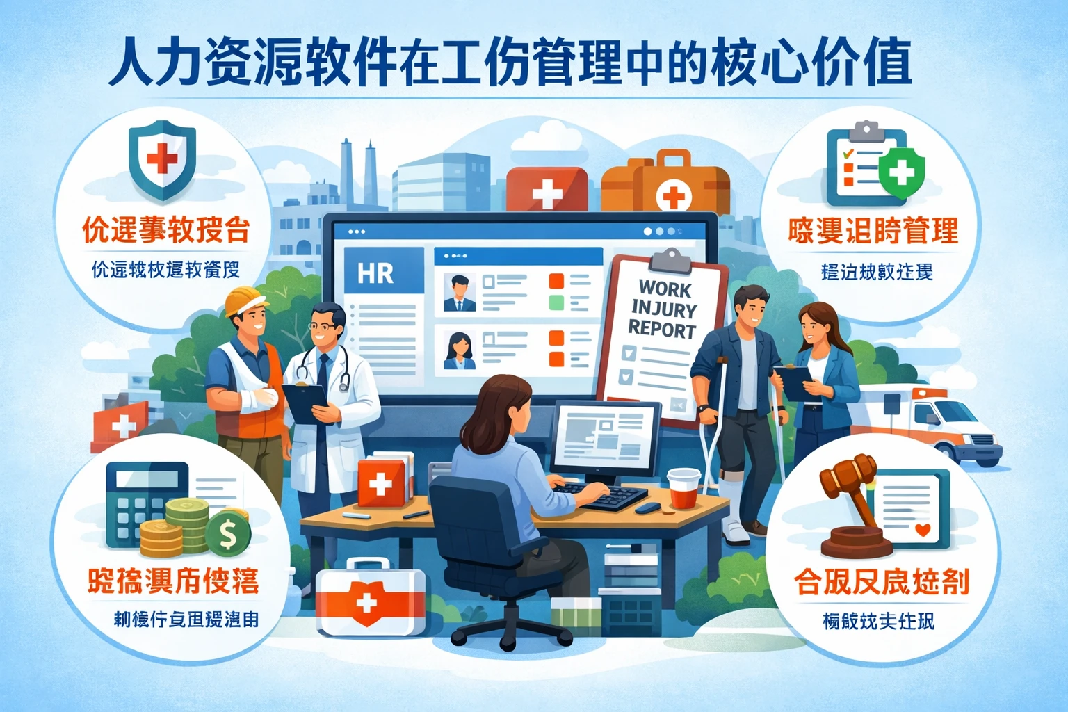 人力资源软件在工伤管理中的核心价值