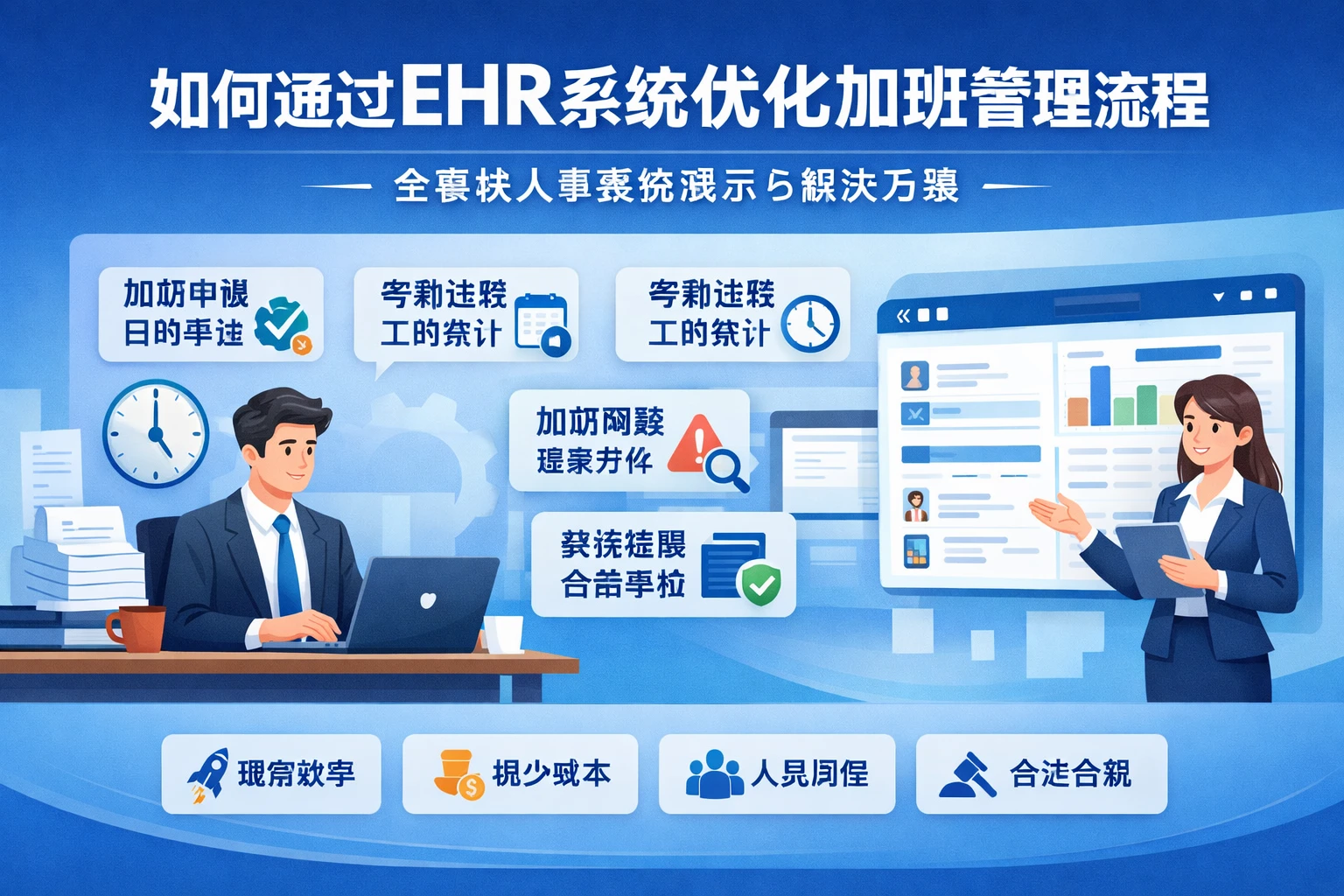 如何通过EHR系统优化加班管理流程 - 全模块人事系统演示与解决方案