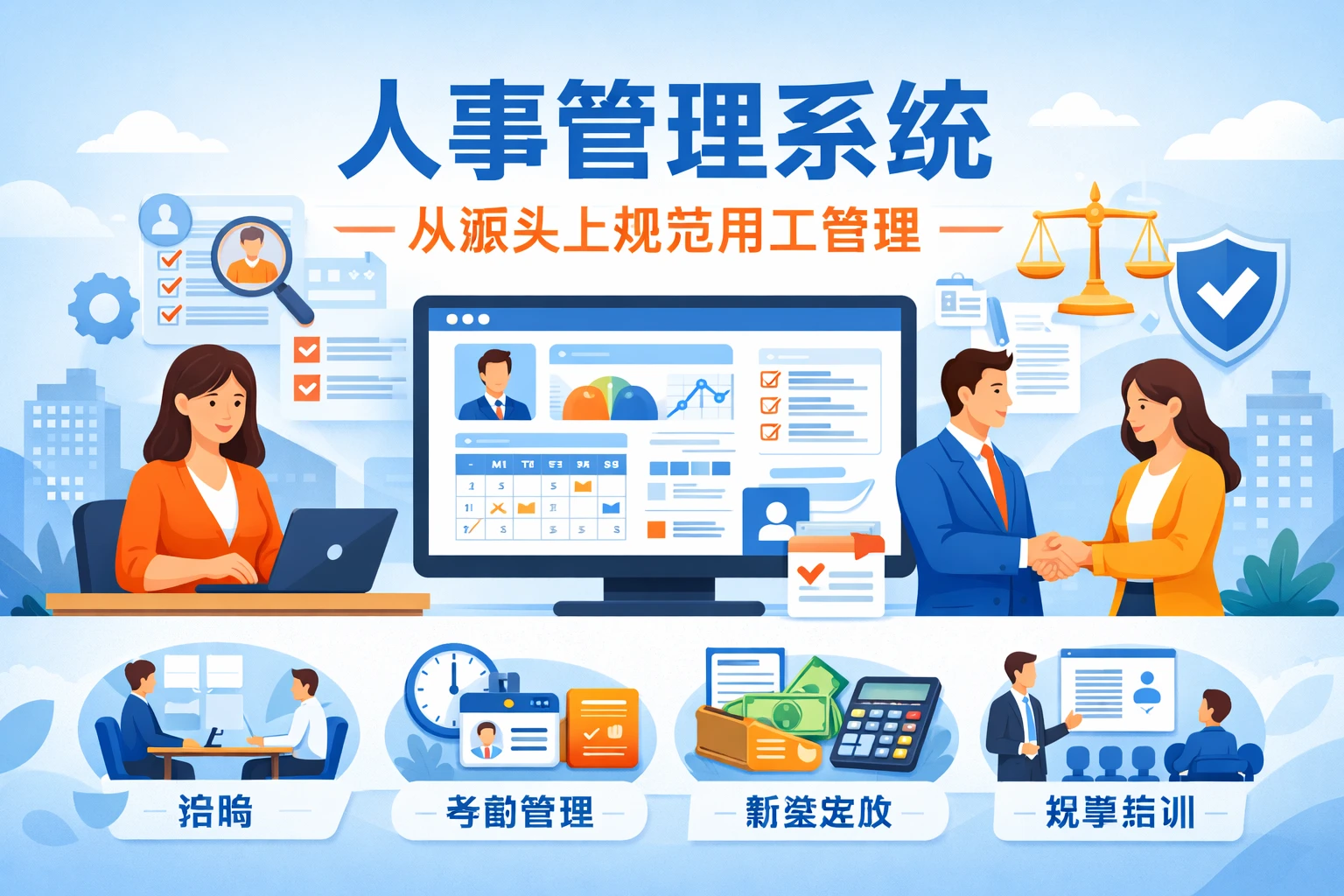 人事管理系统:从源头上规范用工管理