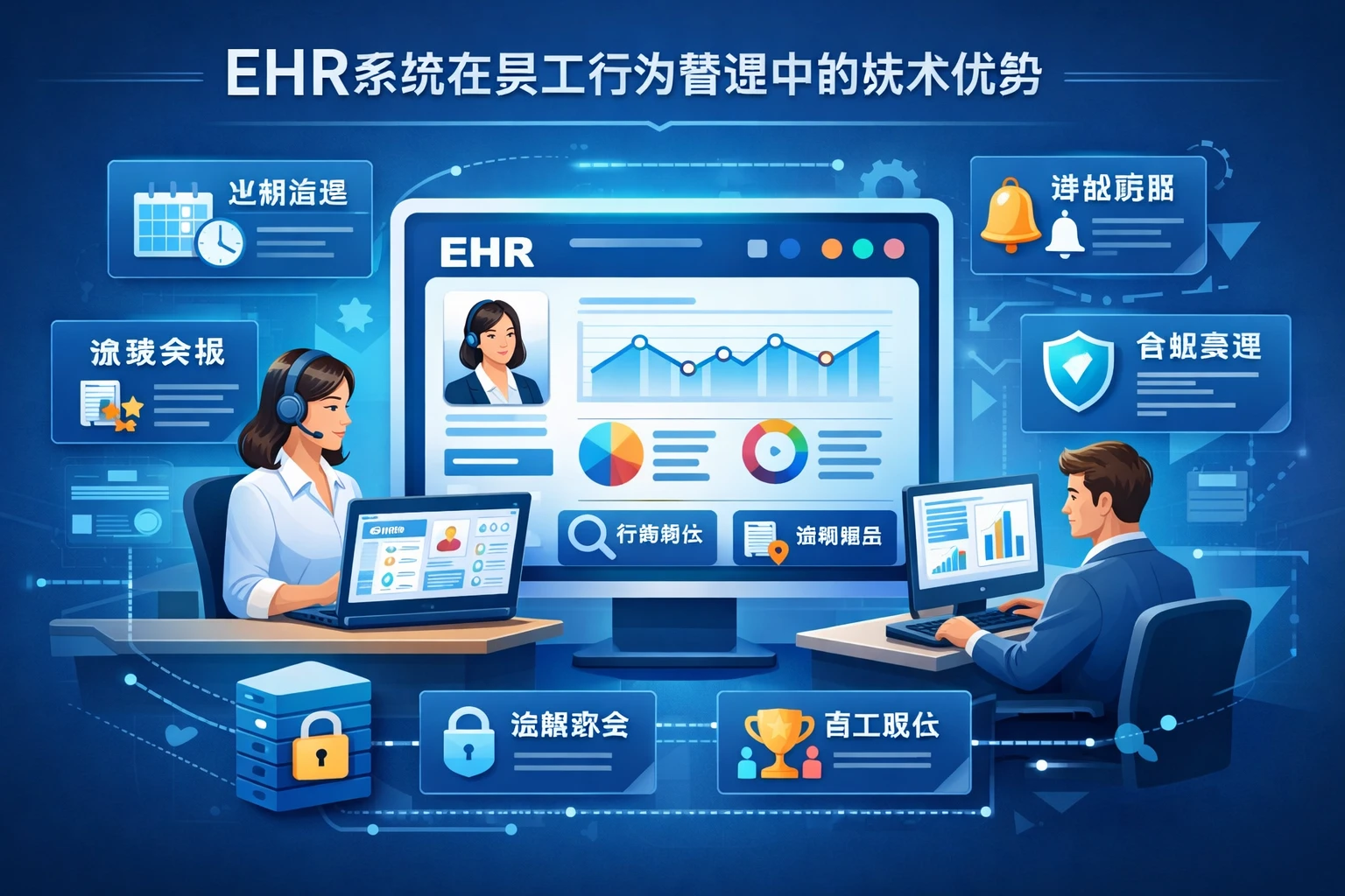 EHR系统在员工行为管理中的技术优势