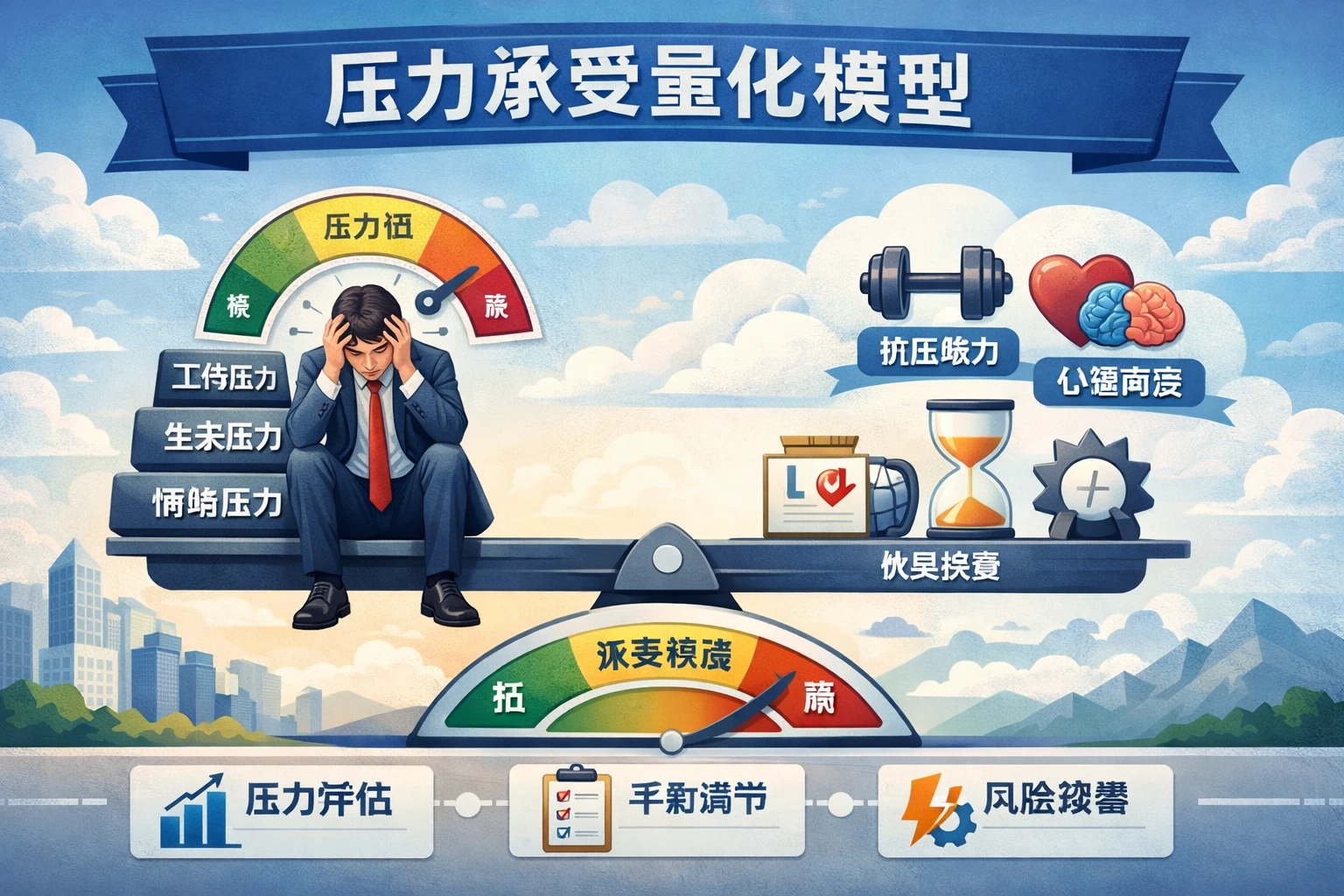 压力承受量化模型