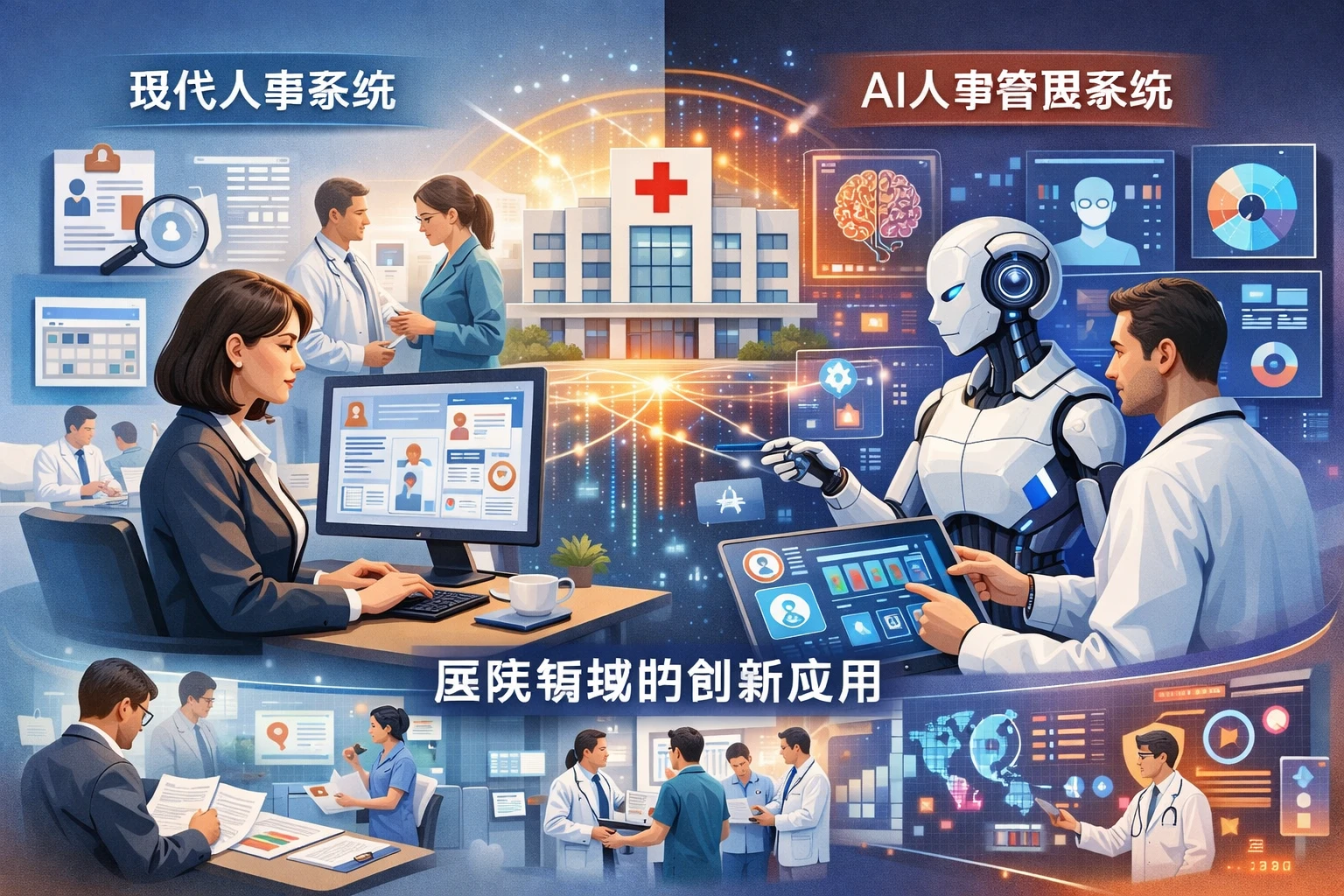 现代人事系统与AI人事管理系统在医院领域的创新应用
