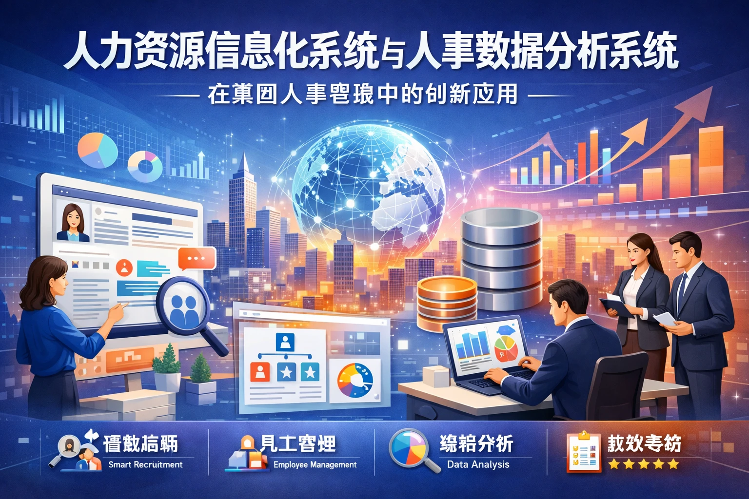 人力资源信息化系统与人事数据分析系统在集团人事管理中的创新应用