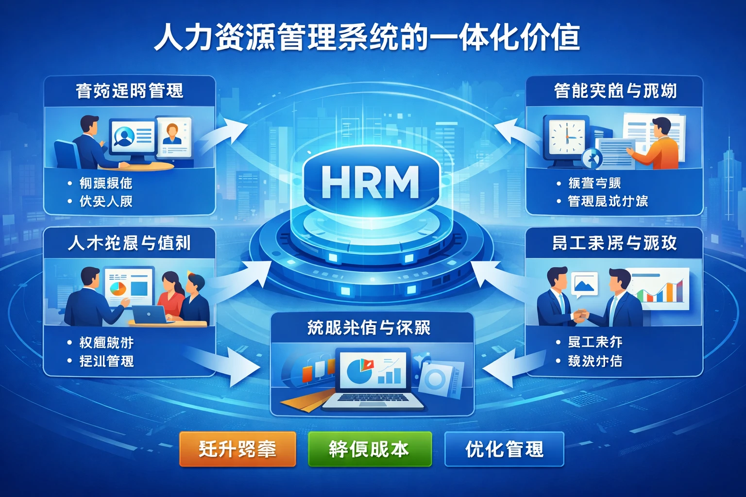 人力资源管理系统的一体化价值
