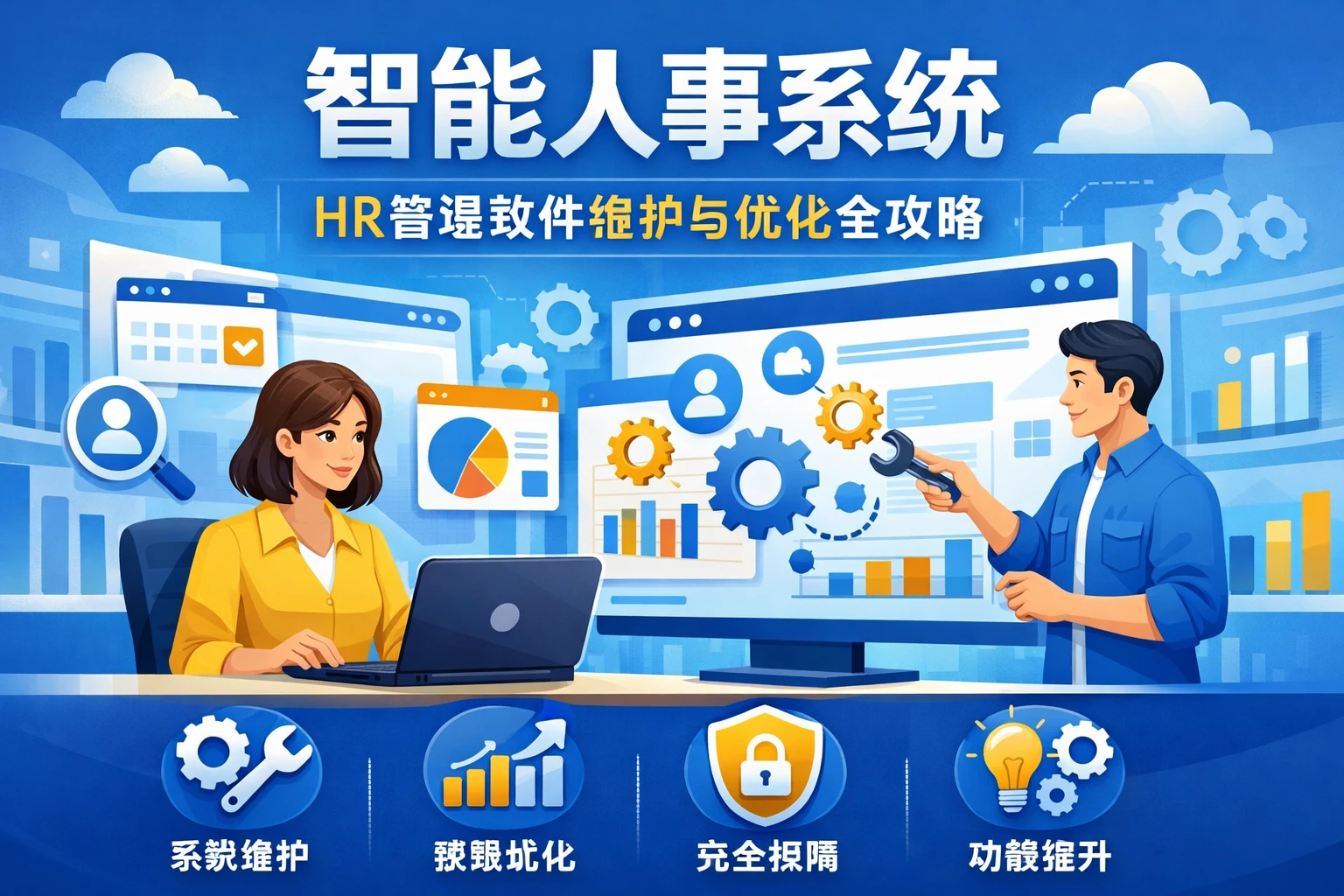 智能人事系统：HR管理软件维护与优化全攻略