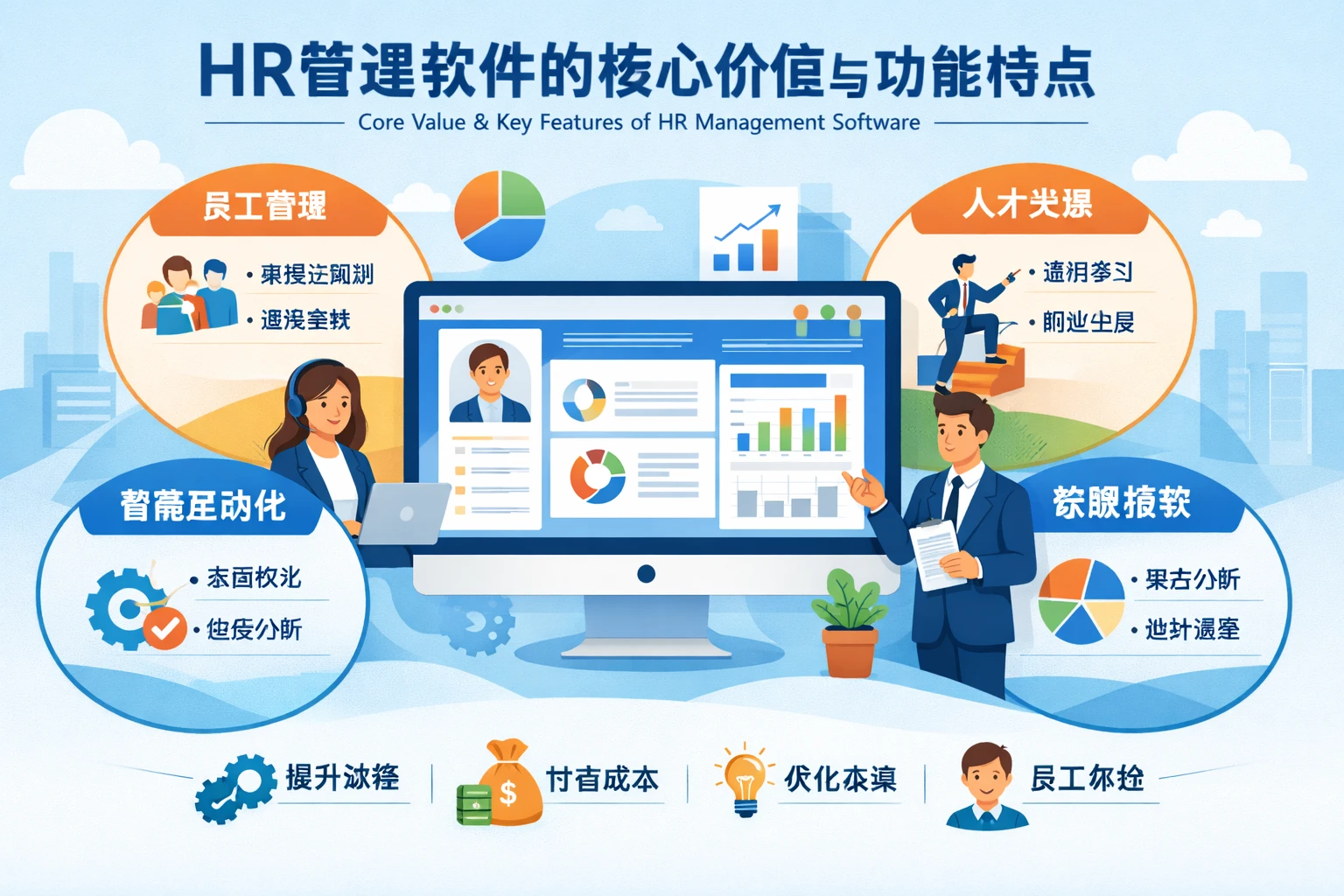 HR管理软件的核心价值与功能特点