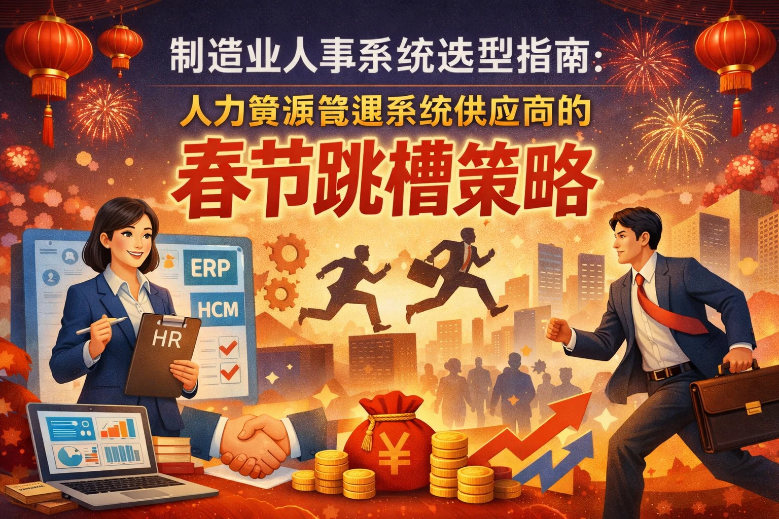 制造业人事系统选型指南：人力资源管理系统供应商的春节跳槽策略