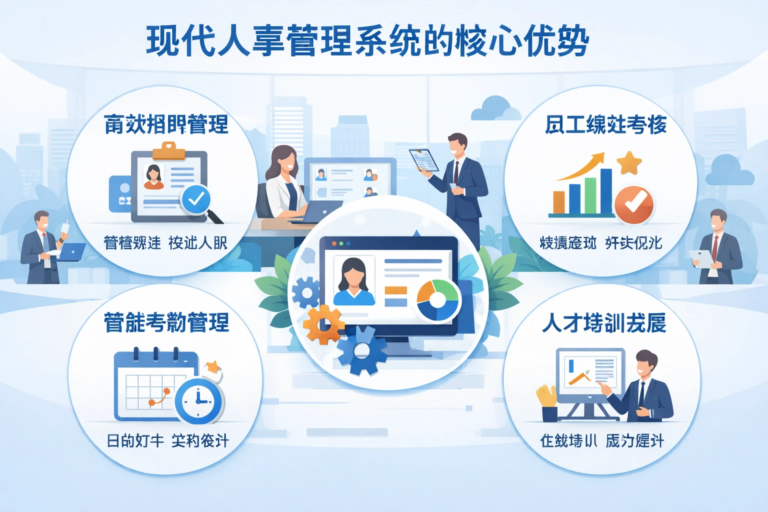 现代人事管理系统的核心优势