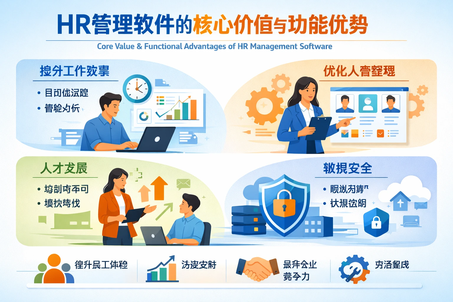 HR管理软件的核心价值与功能优势