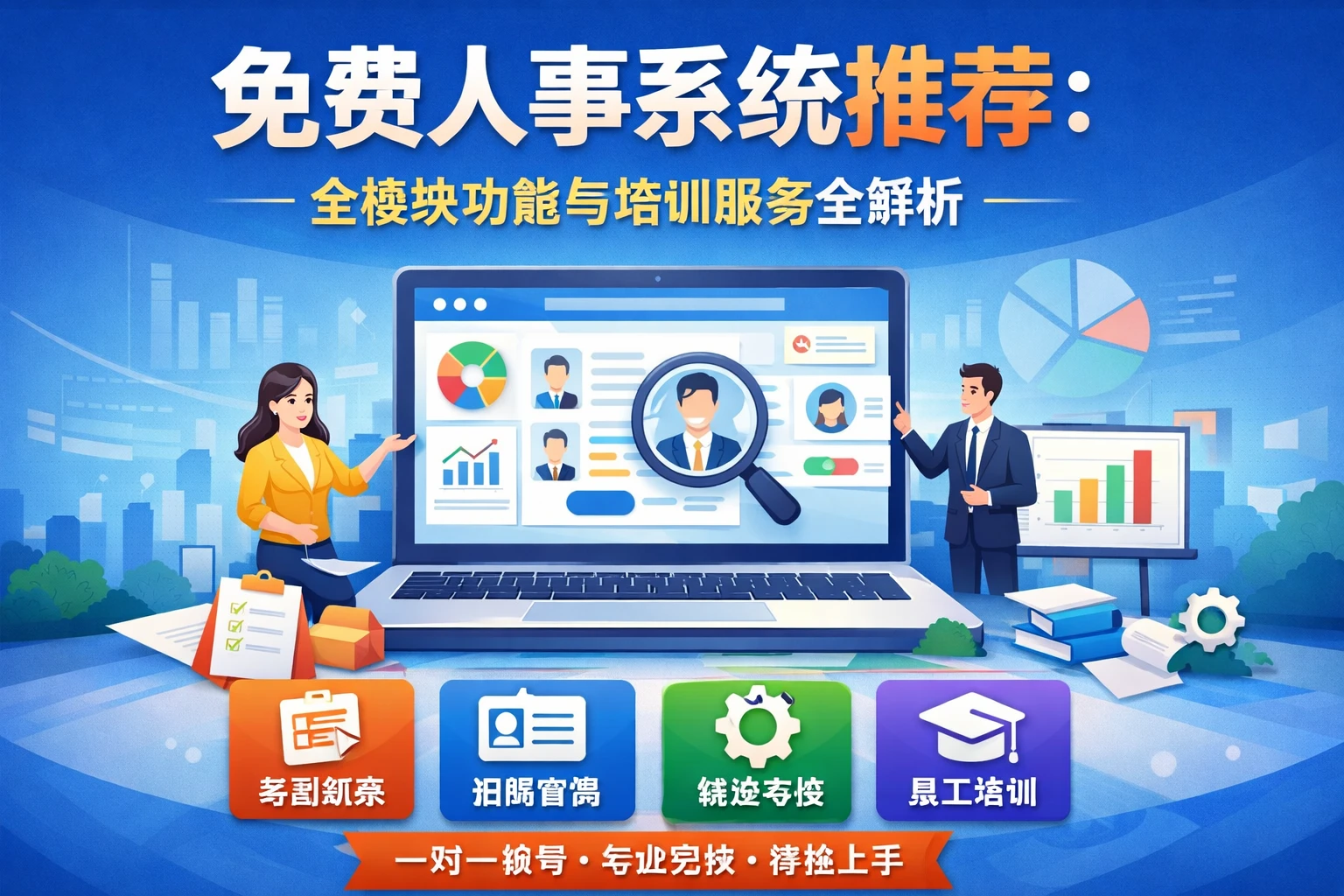免费人事系统推荐：全模块功能与培训服务全解析