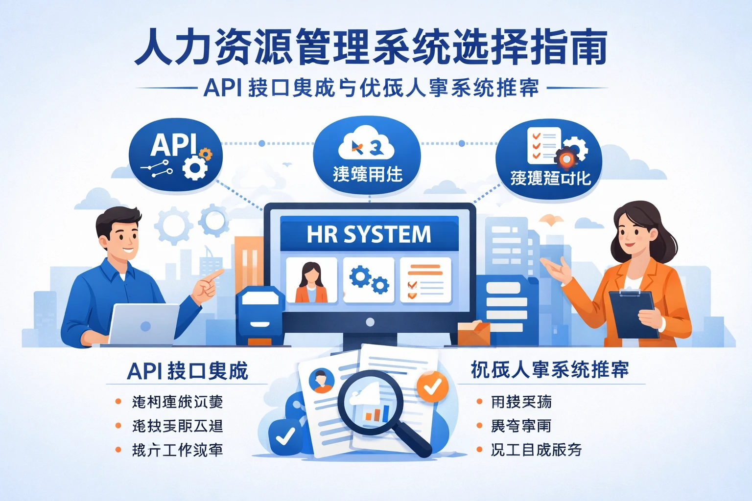 人力资源管理系统选择指南：API接口集成与优质人事系统推荐