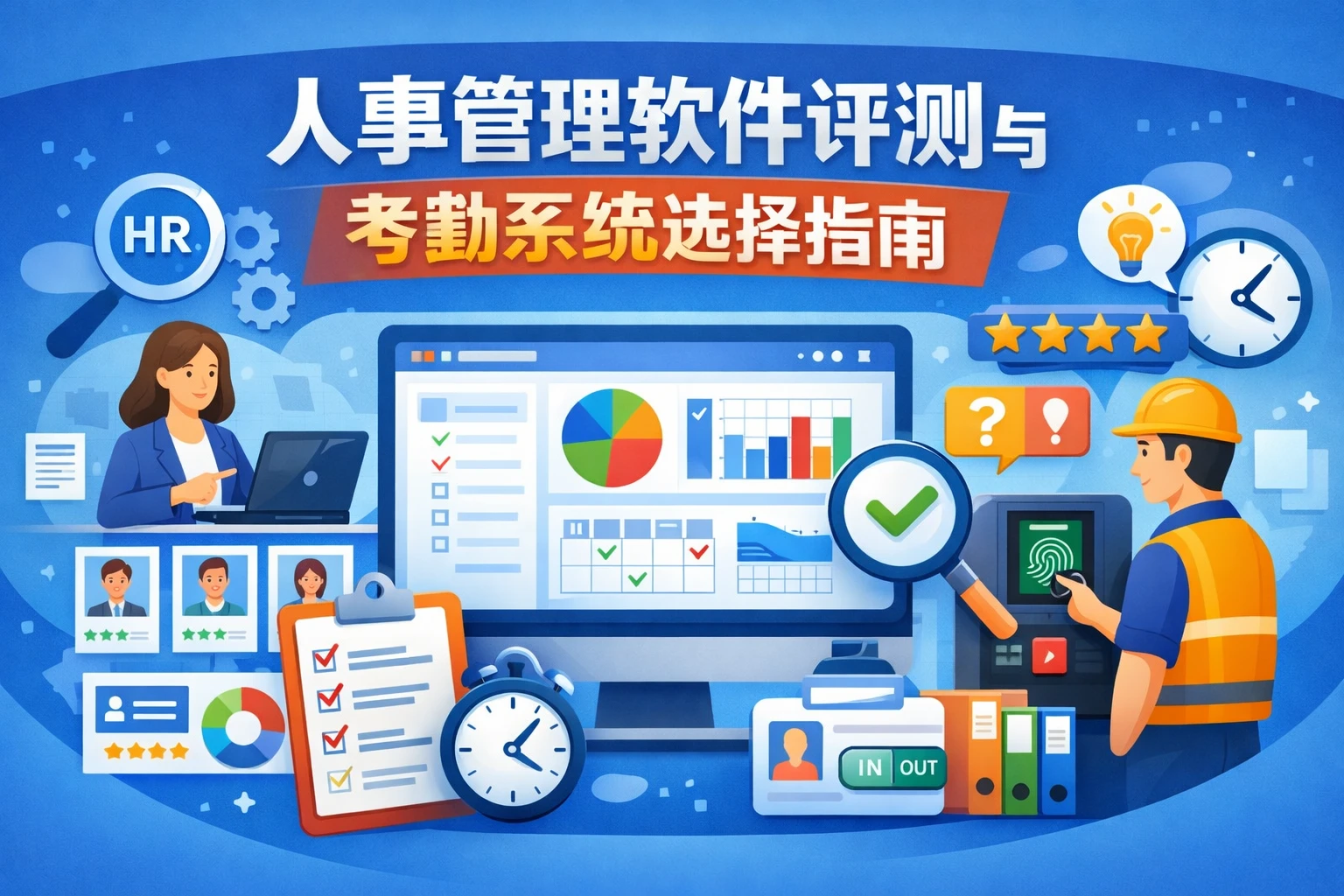 人事管理软件评测与考勤系统选择指南