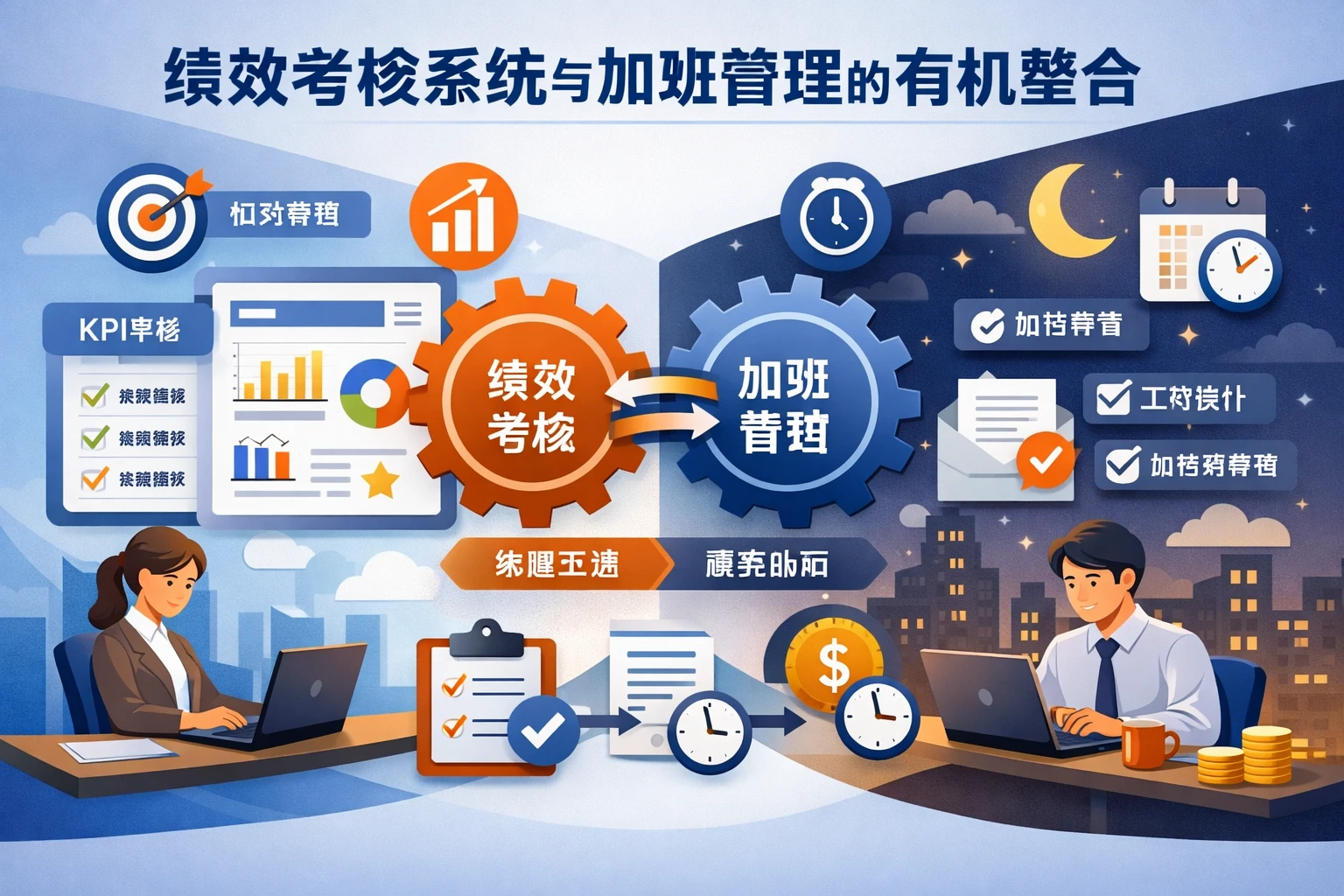 绩效考核系统与加班管理的有机整合