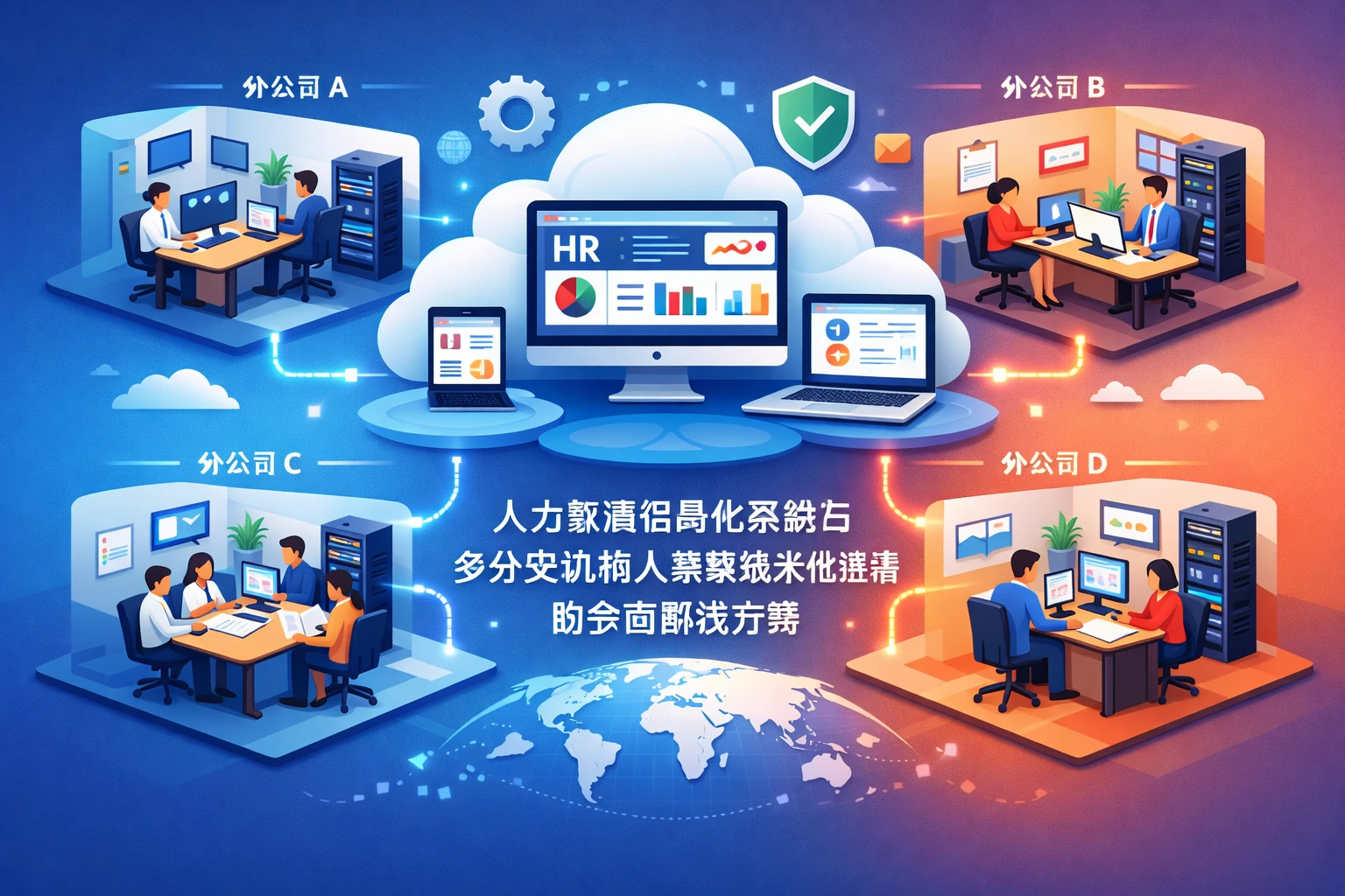 人力资源信息化系统与多分支机构人事系统本地部署的全面解决方案