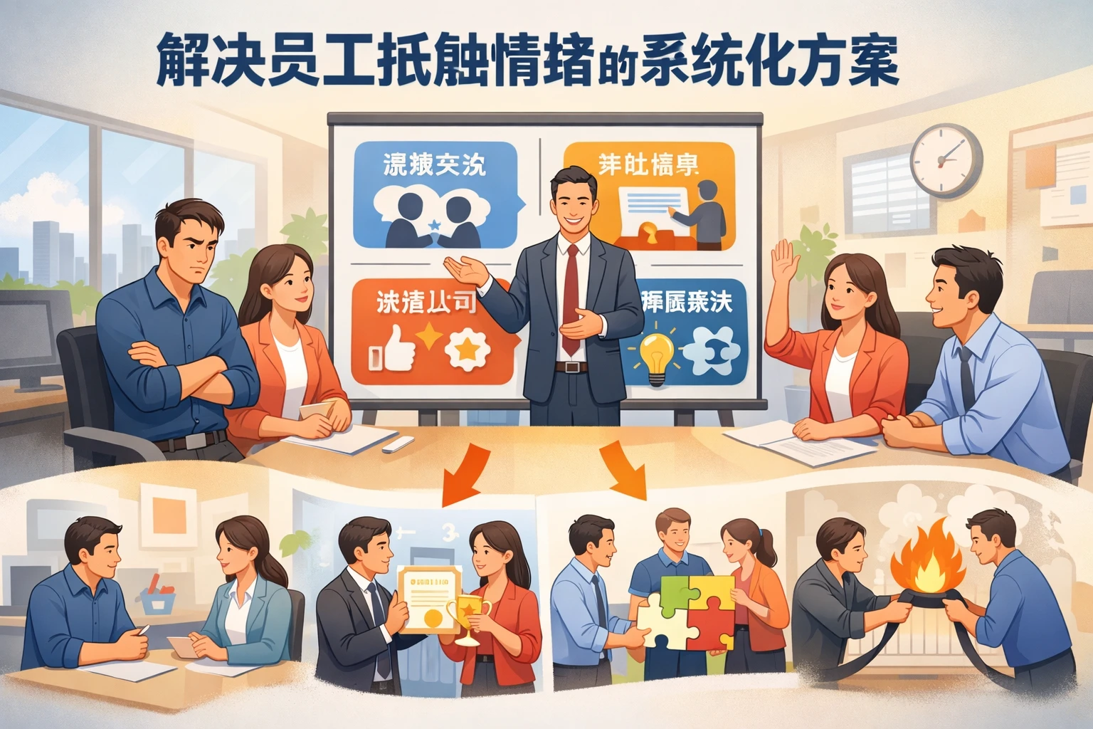解决员工抵触情绪的系统化方案