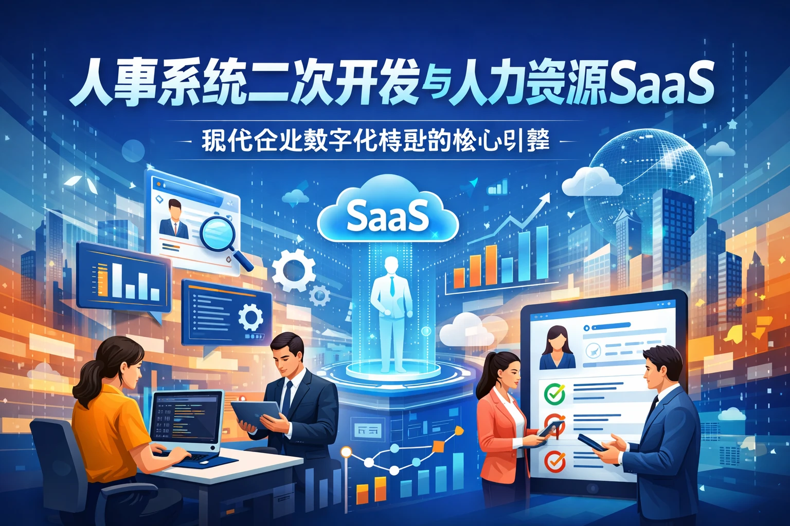 人事系统二次开发与人力资源SaaS：现代企业数字化转型的核心引擎