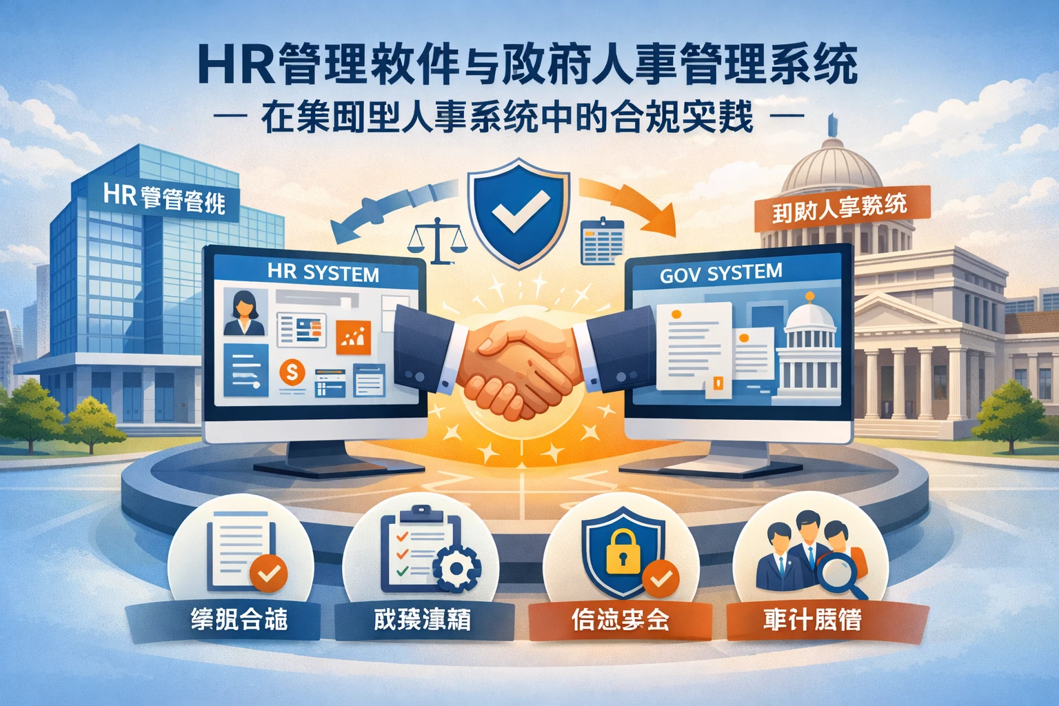 HR管理软件与政府人事管理系统在集团型人事系统中的合规实践