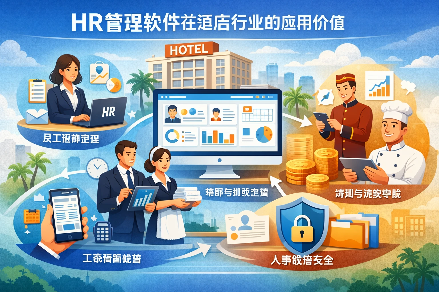 HR管理软件在酒店行业的应用价值