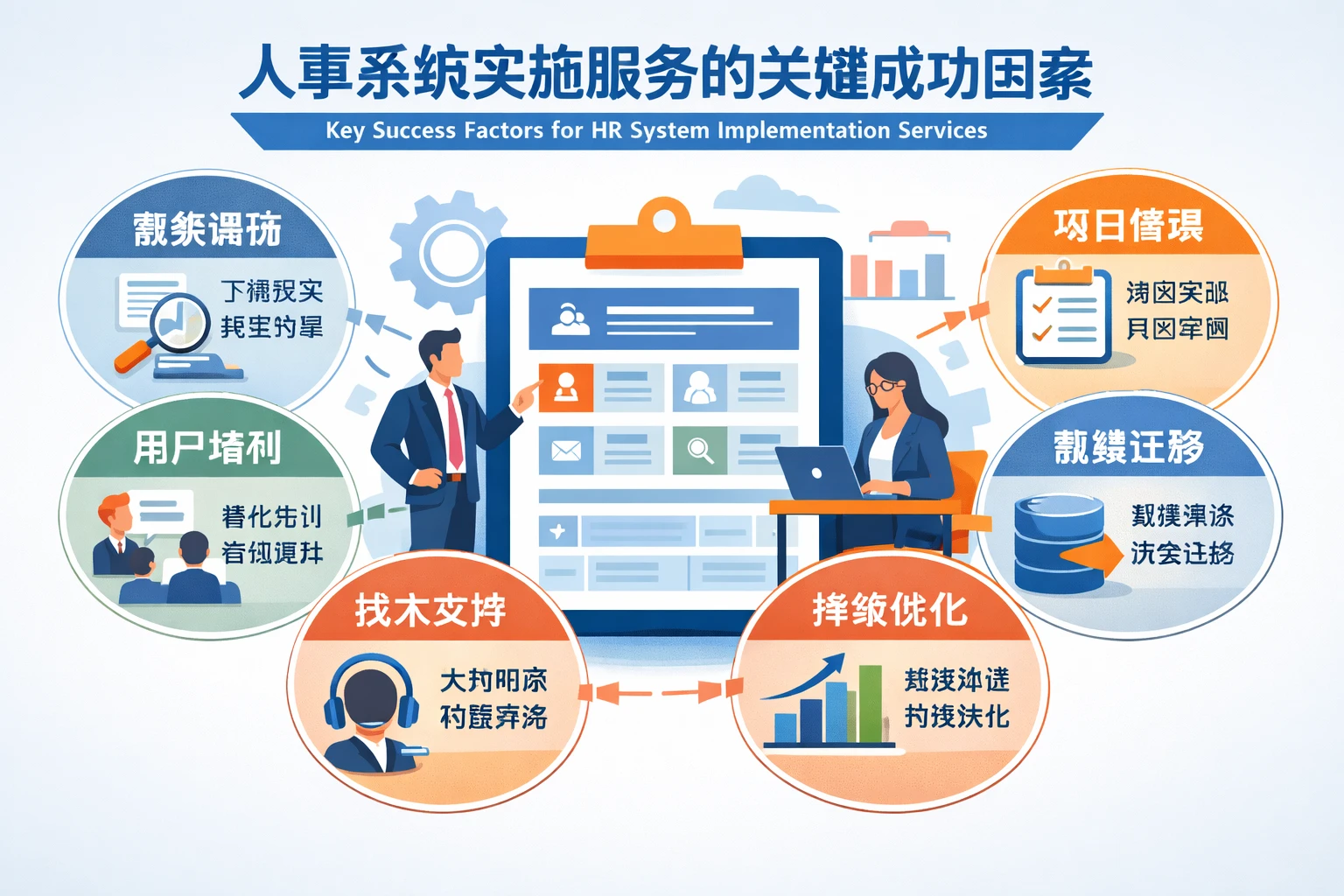 人事系统实施服务的关键成功因素
