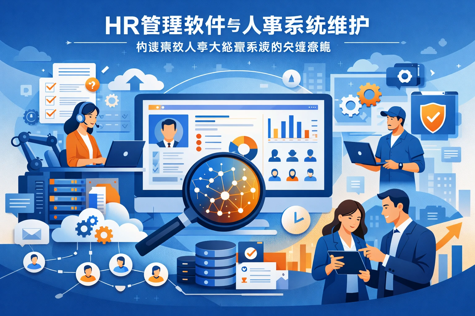 HR管理软件与人事系统维护：构建高效人事大数据系统的关键策略