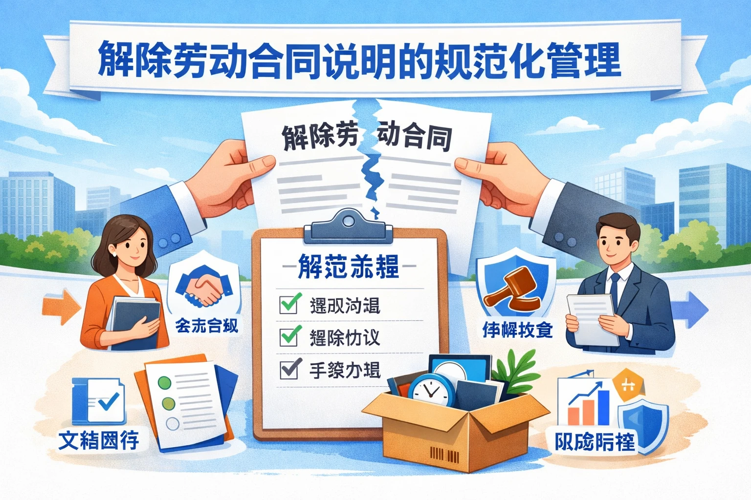 解除劳动合同说明的规范化管理