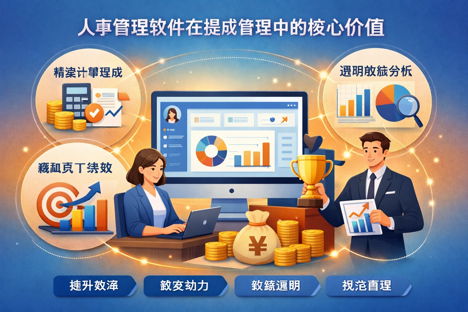 人事管理软件在提成管理中的核心价值