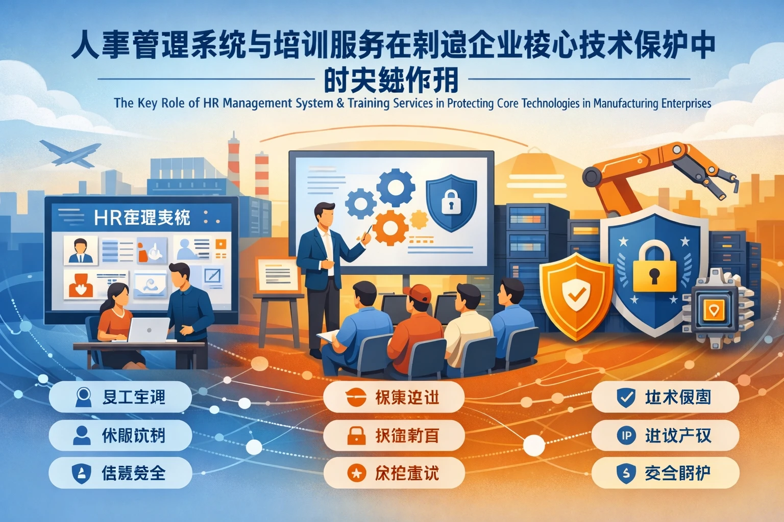 人事管理系统与培训服务在制造企业核心技术保护中的关键作用