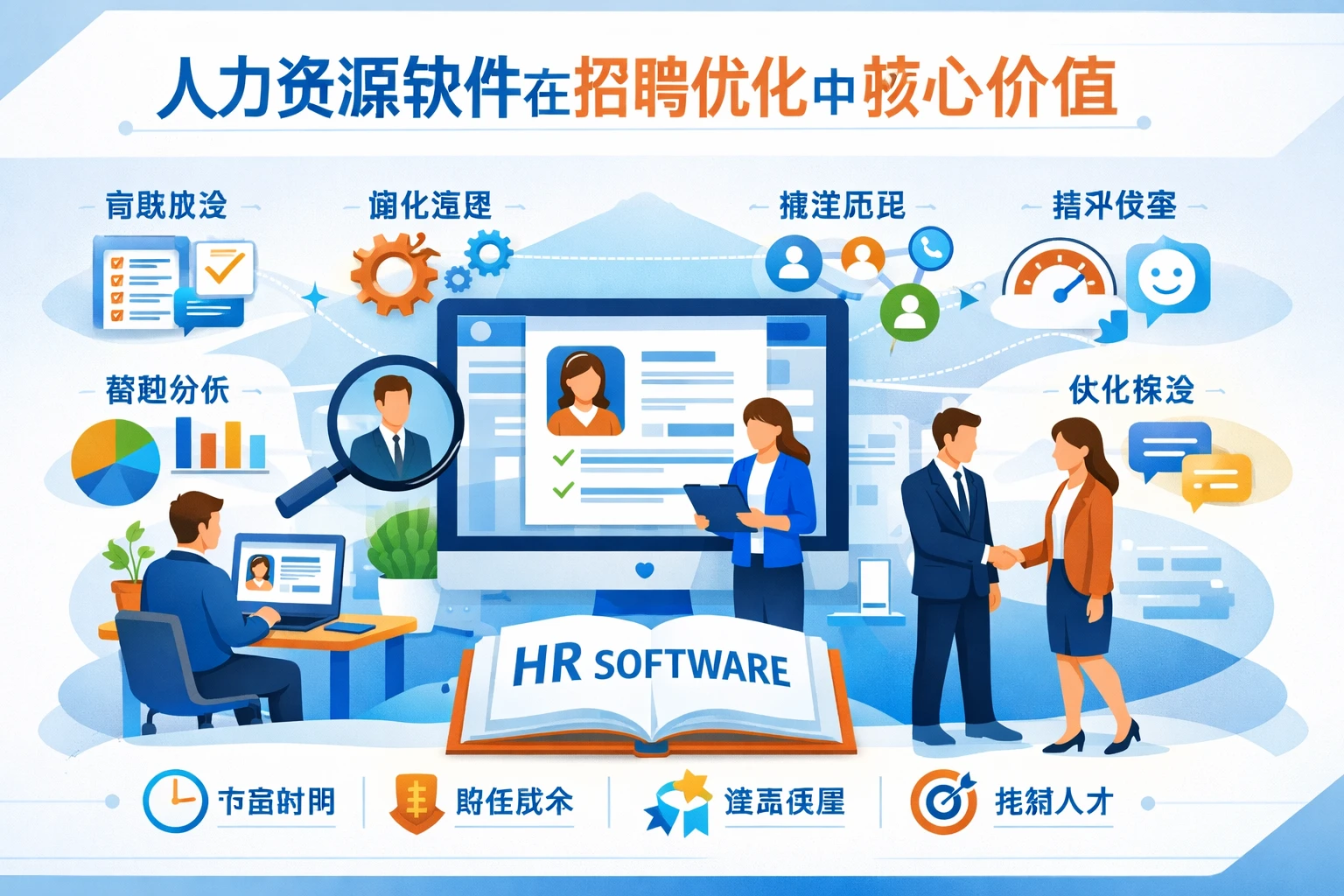 人力资源软件在招聘优化中的核心价值