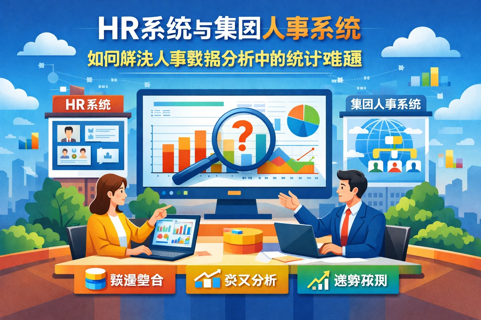 HR系统与集团人事系统如何解决人事数据分析中的统计难题
