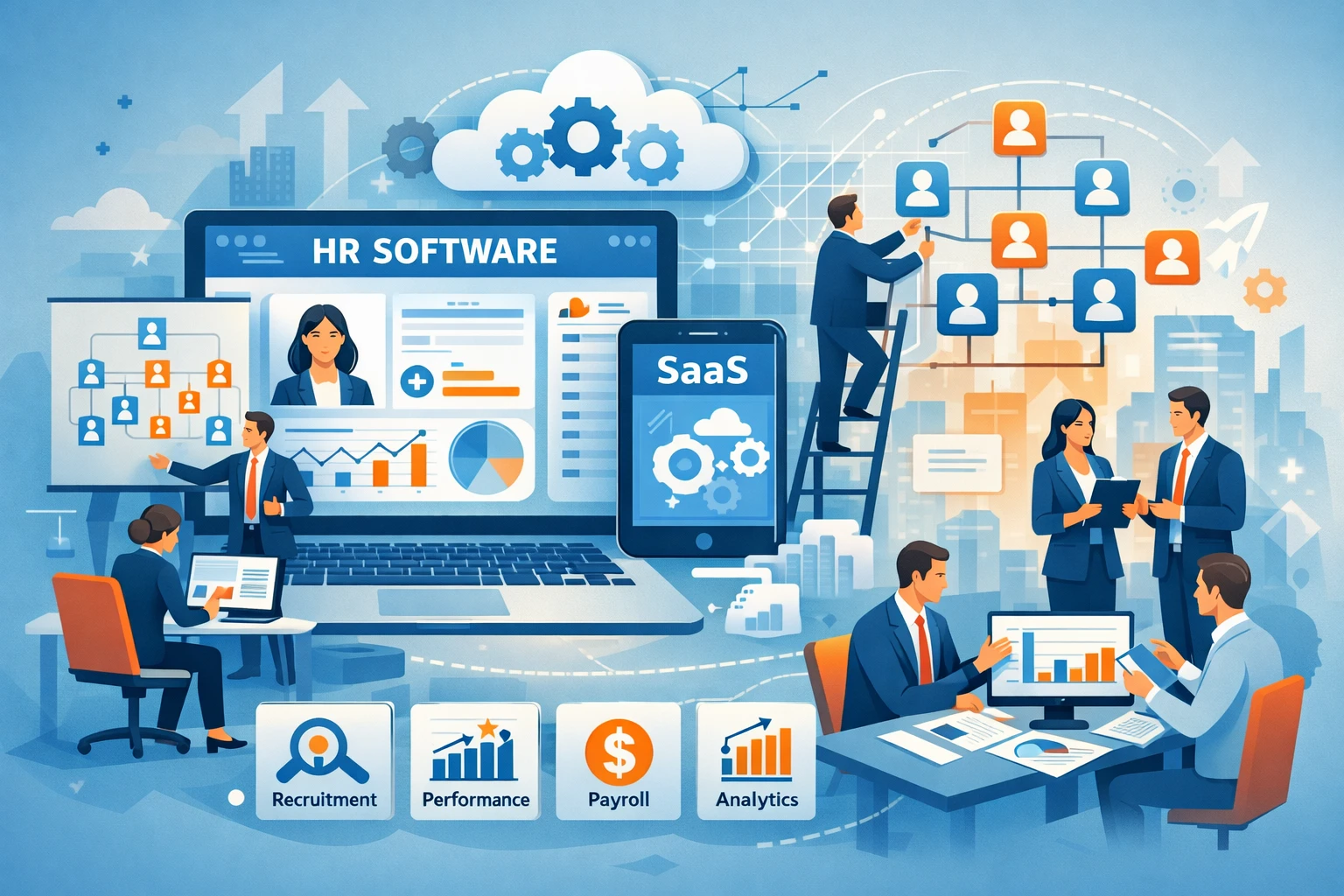 人事管理软件与人力资源SaaS在企业组织架构调整中的关键作用