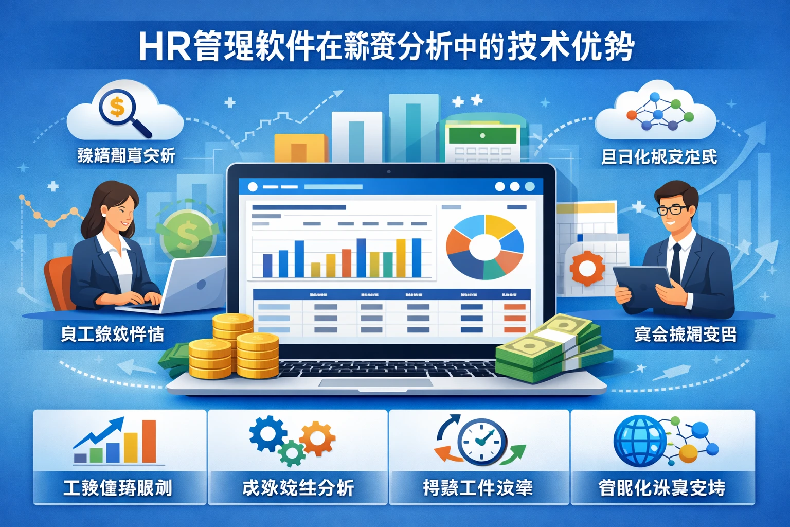 HR管理软件在薪资分析中的技术优势