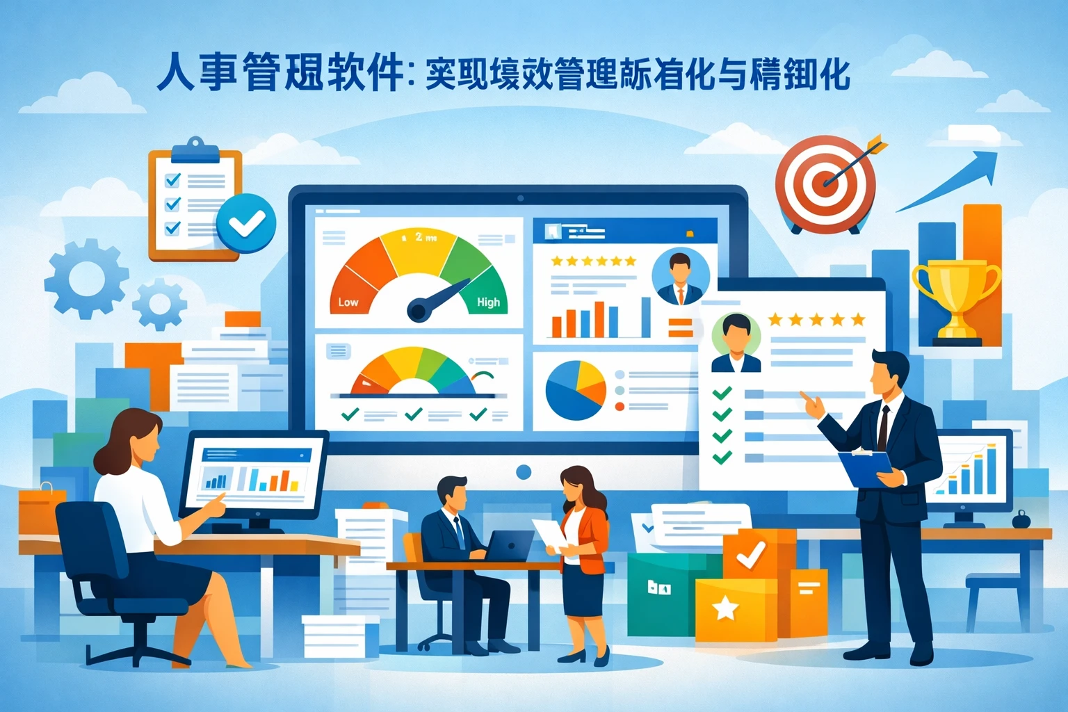 人事管理软件：实现绩效管理标准化与精细化