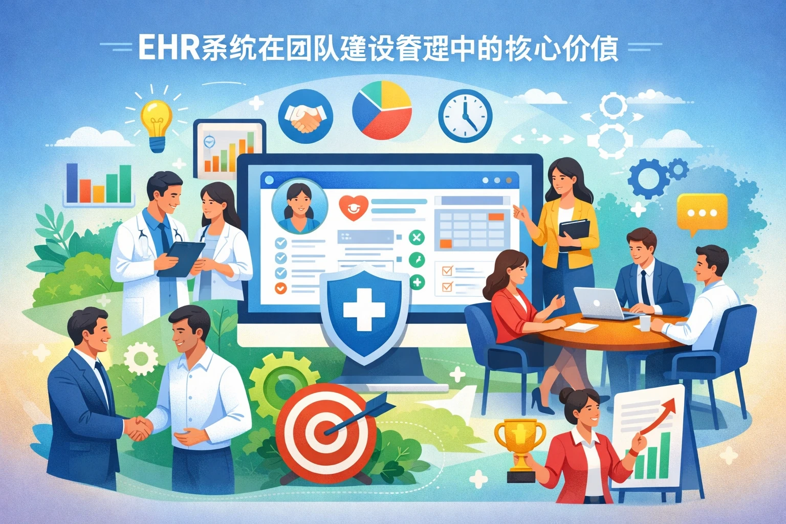 EHR系统在团队建设管理中的核心价值
